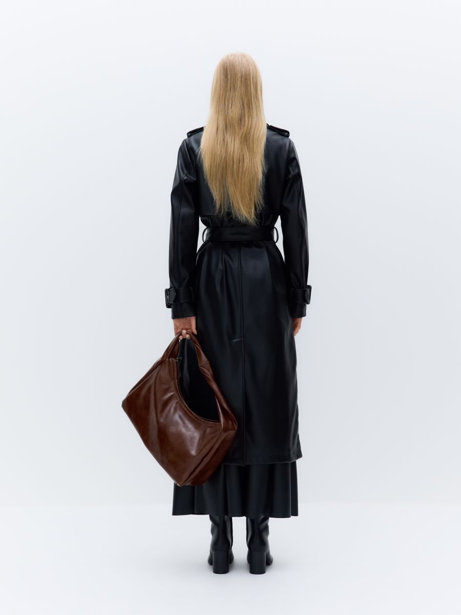Faux leather bag