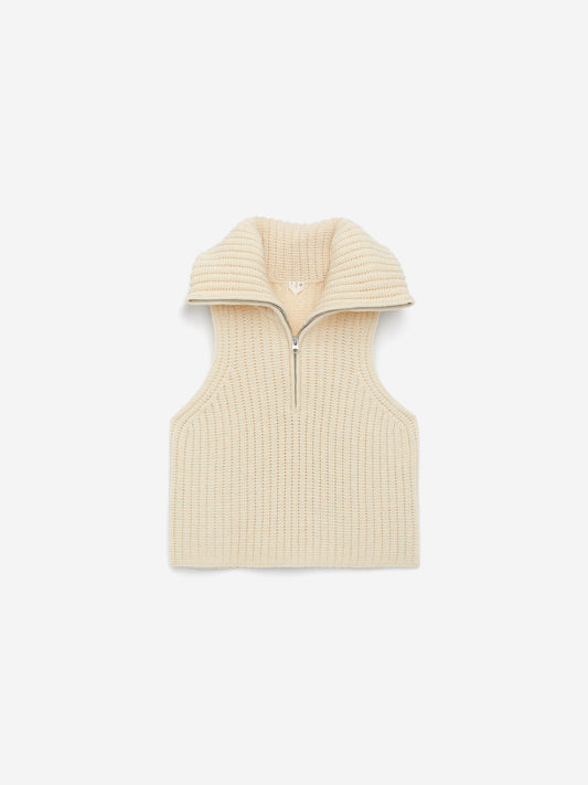 Ribbed Wool Vest