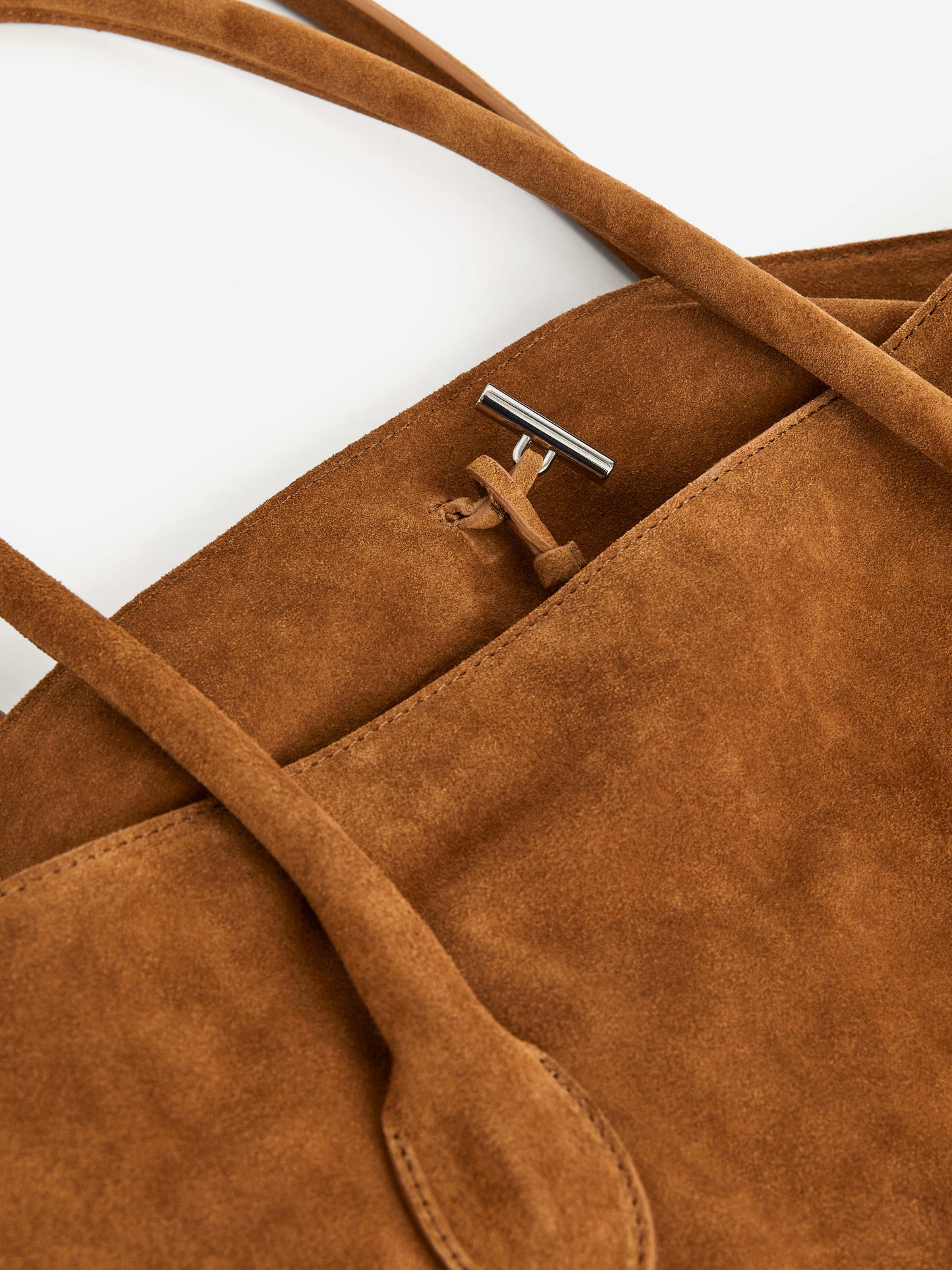 Slouchy Leather Tote