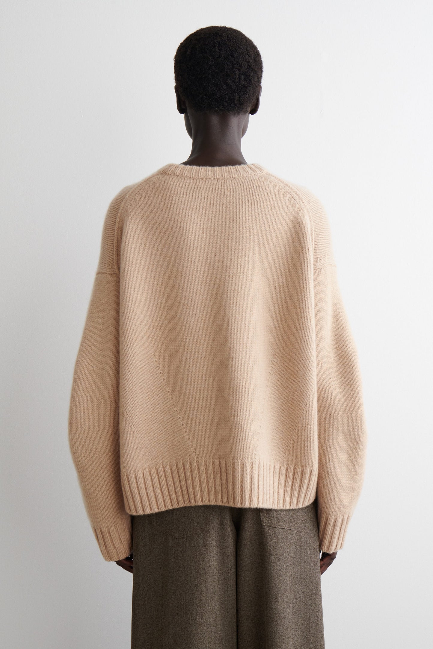 Chunky Cashmere Crew-Neck Jumper