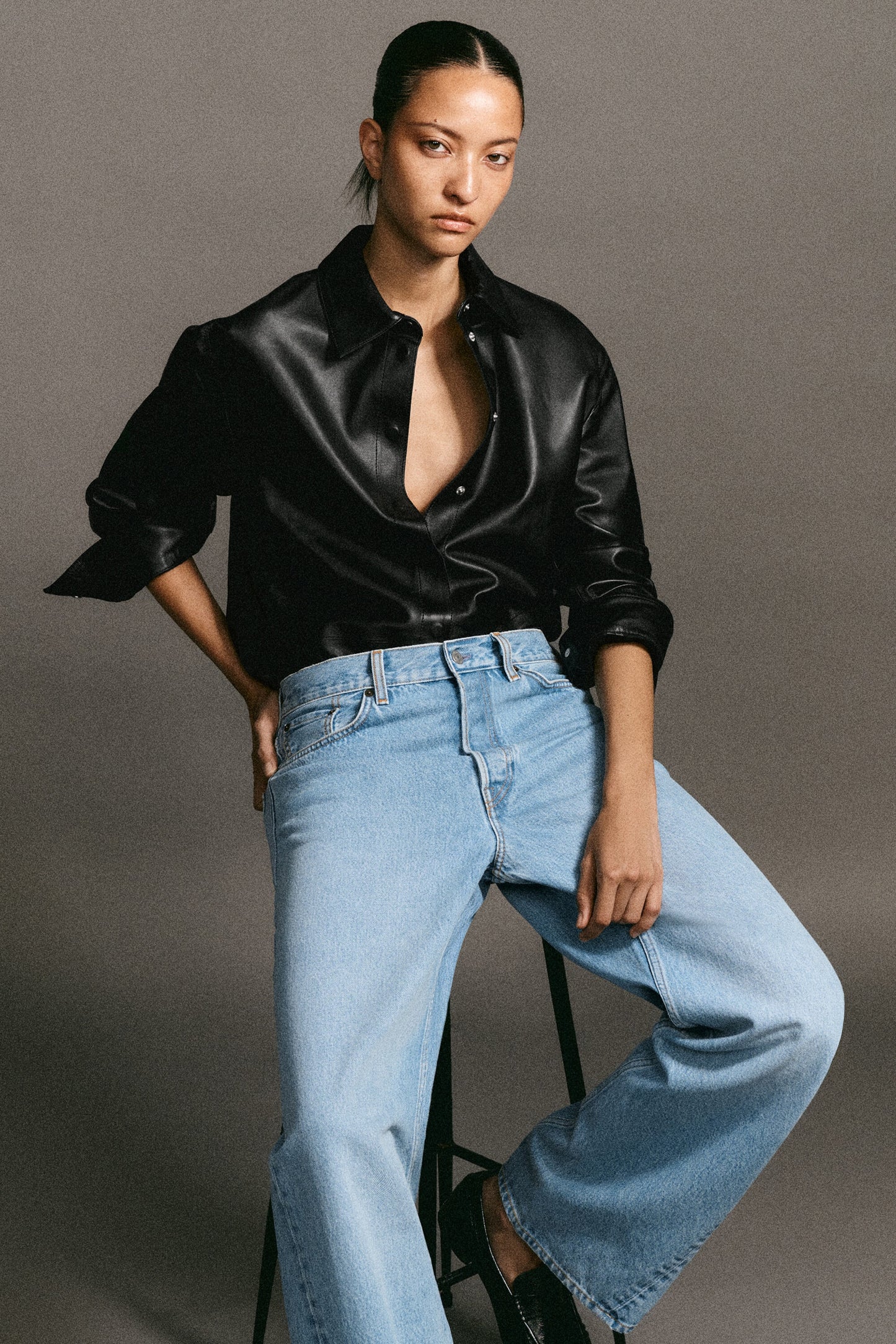 Leather Shirt