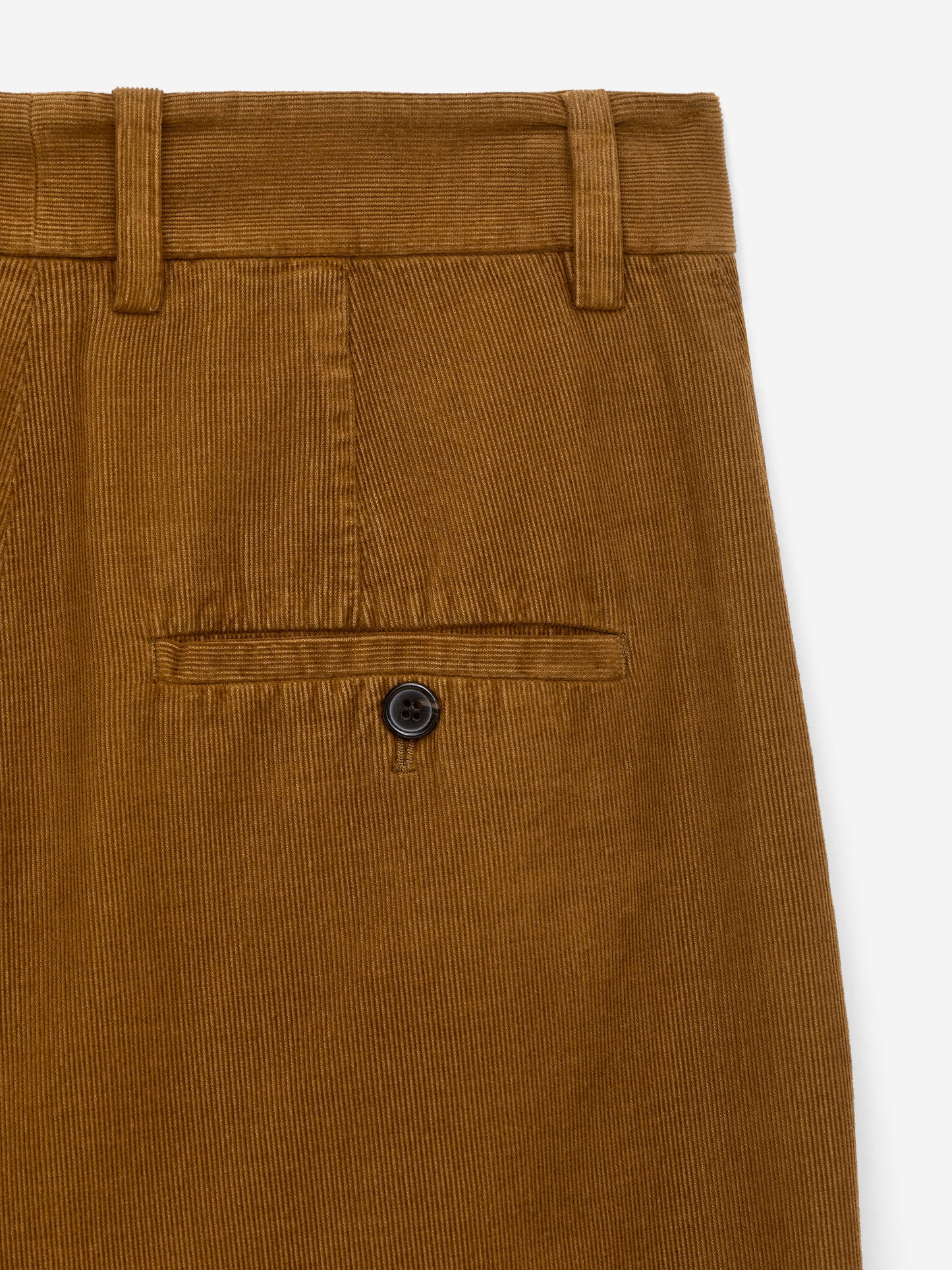 High-Waist Corduroy Trousers