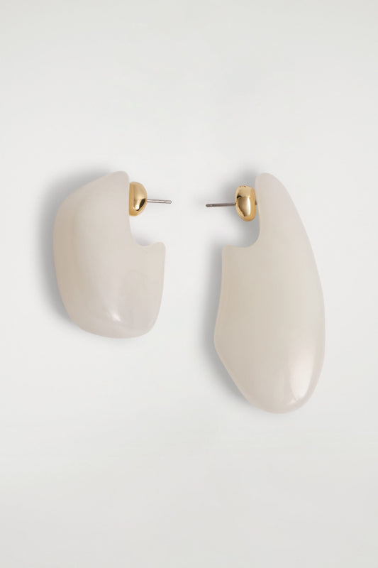 Mismatched Pebble Earrings