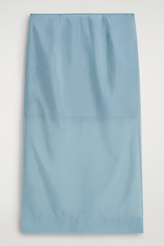Sheer Column Skirt