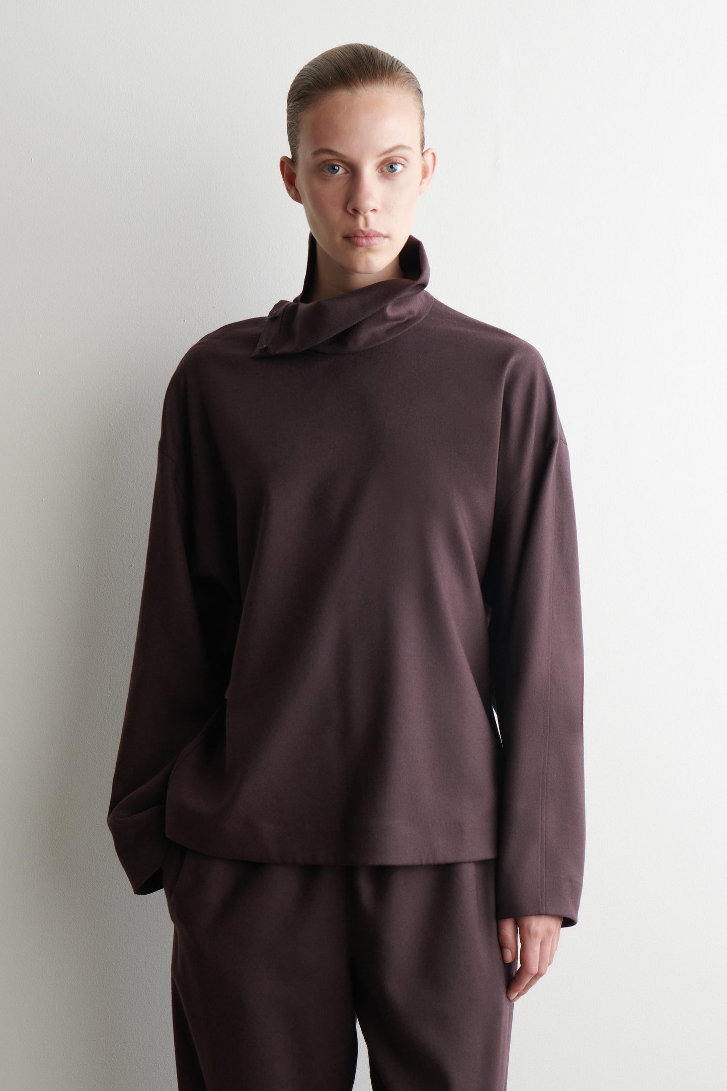 Wool-Flannel Top