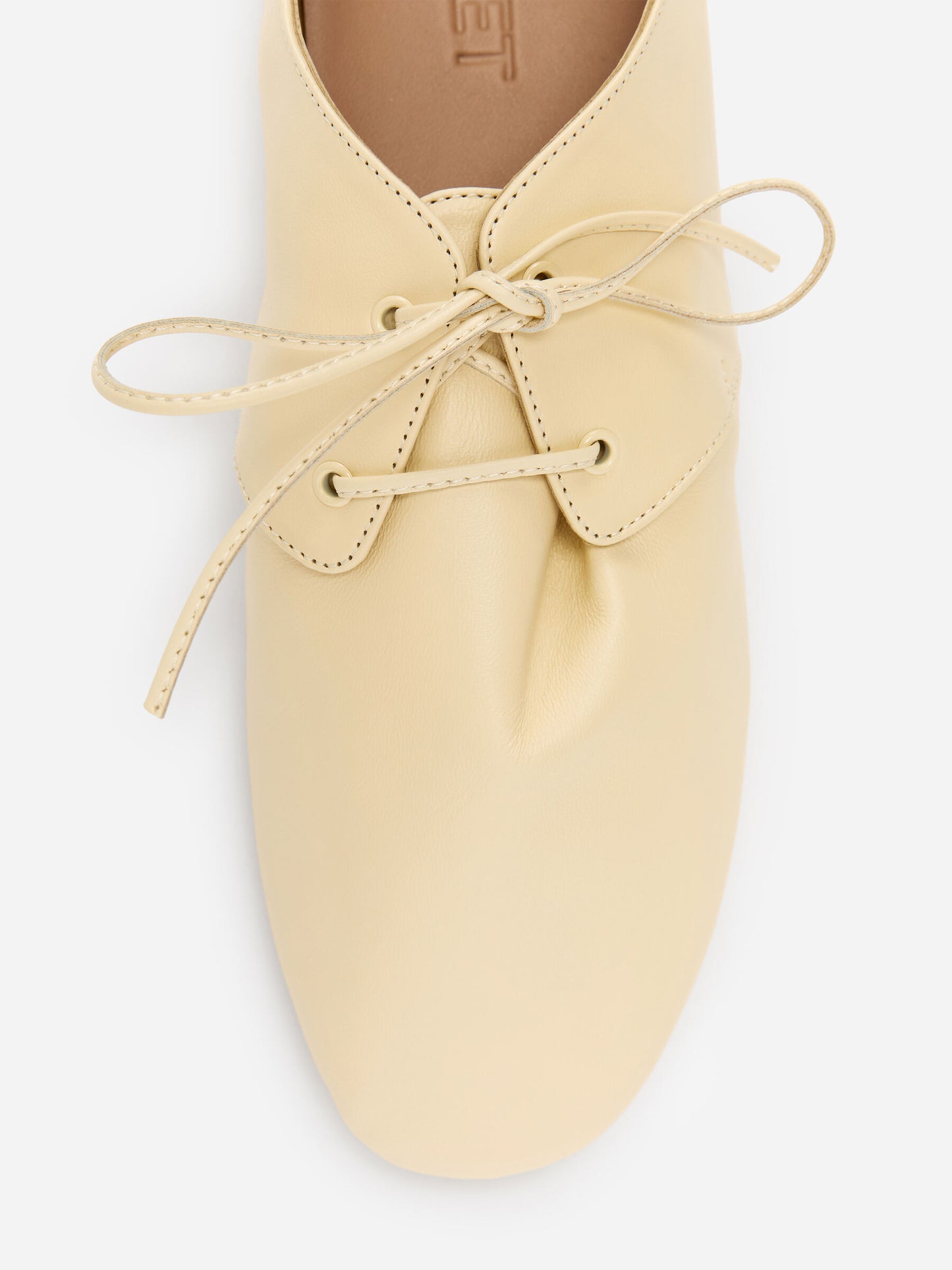 Soft Leather Lace-Up Shoes