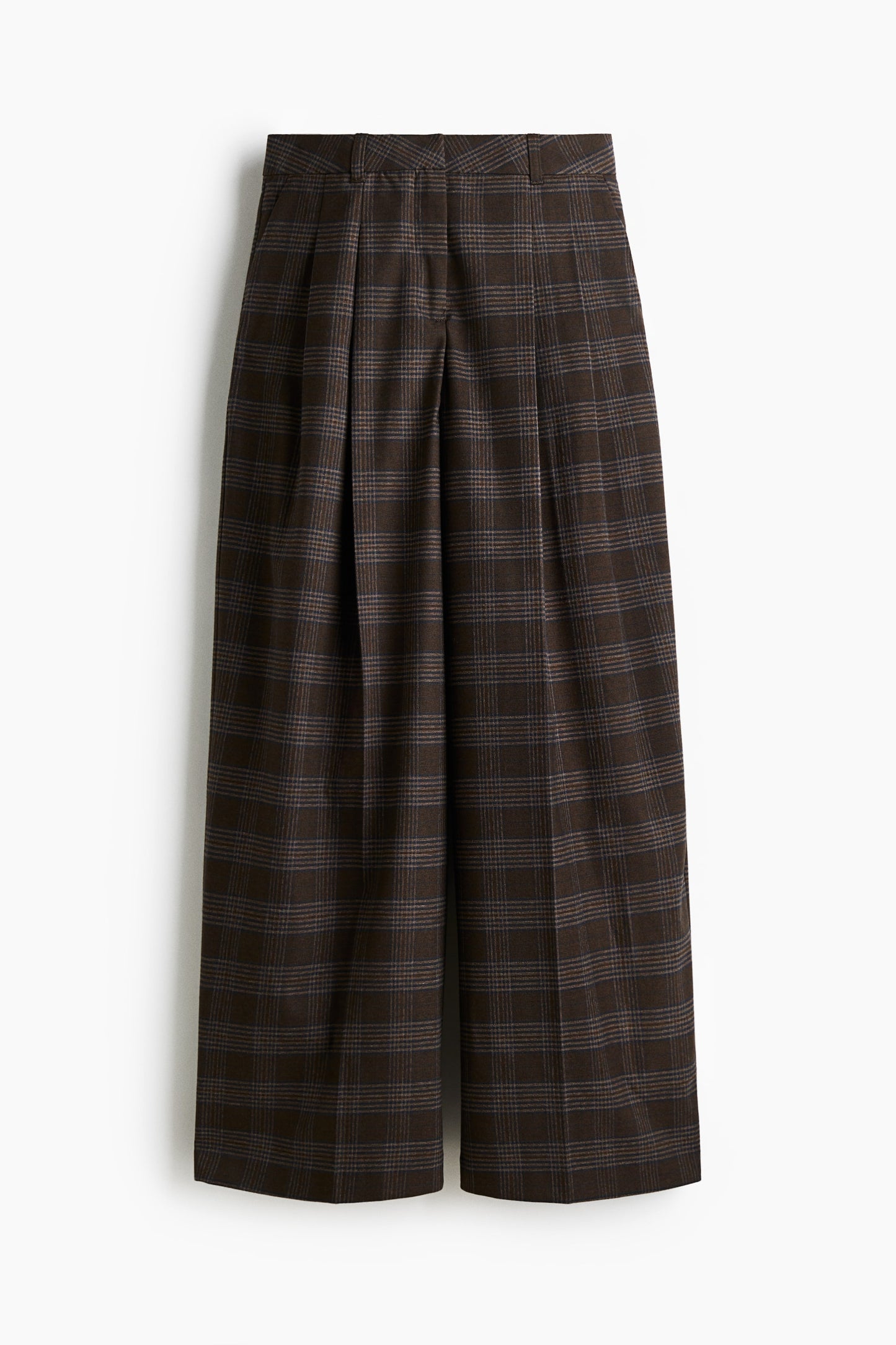 Wide tailored trousers