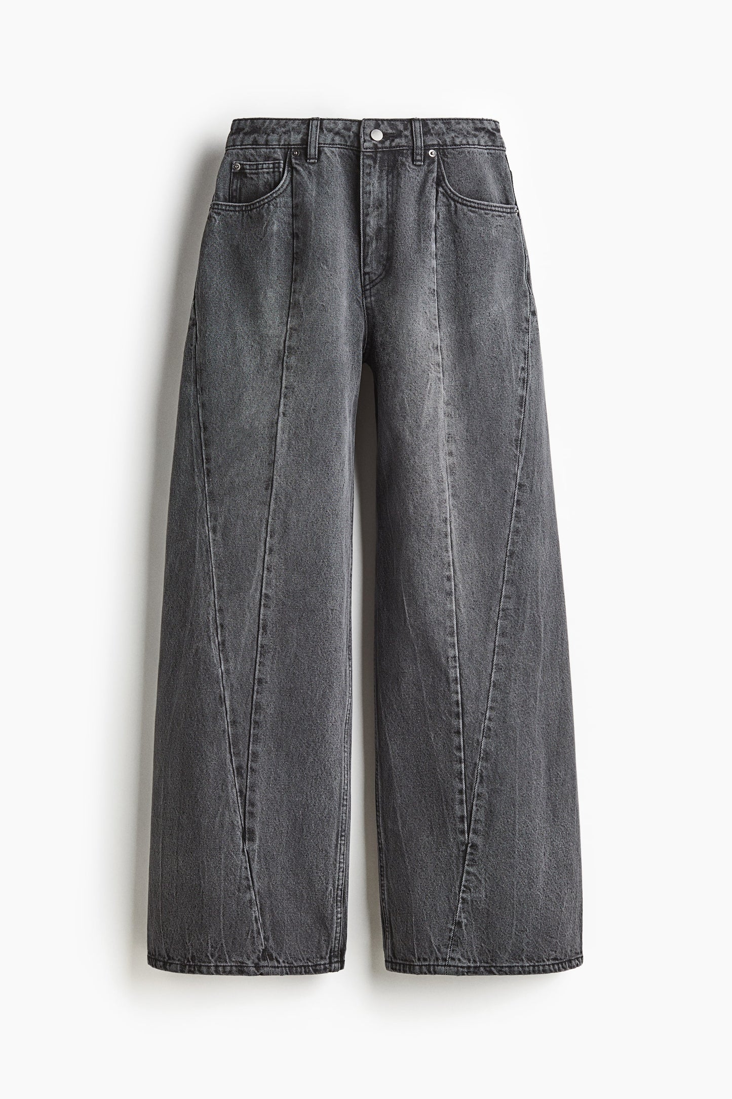 Seam-detail jeans