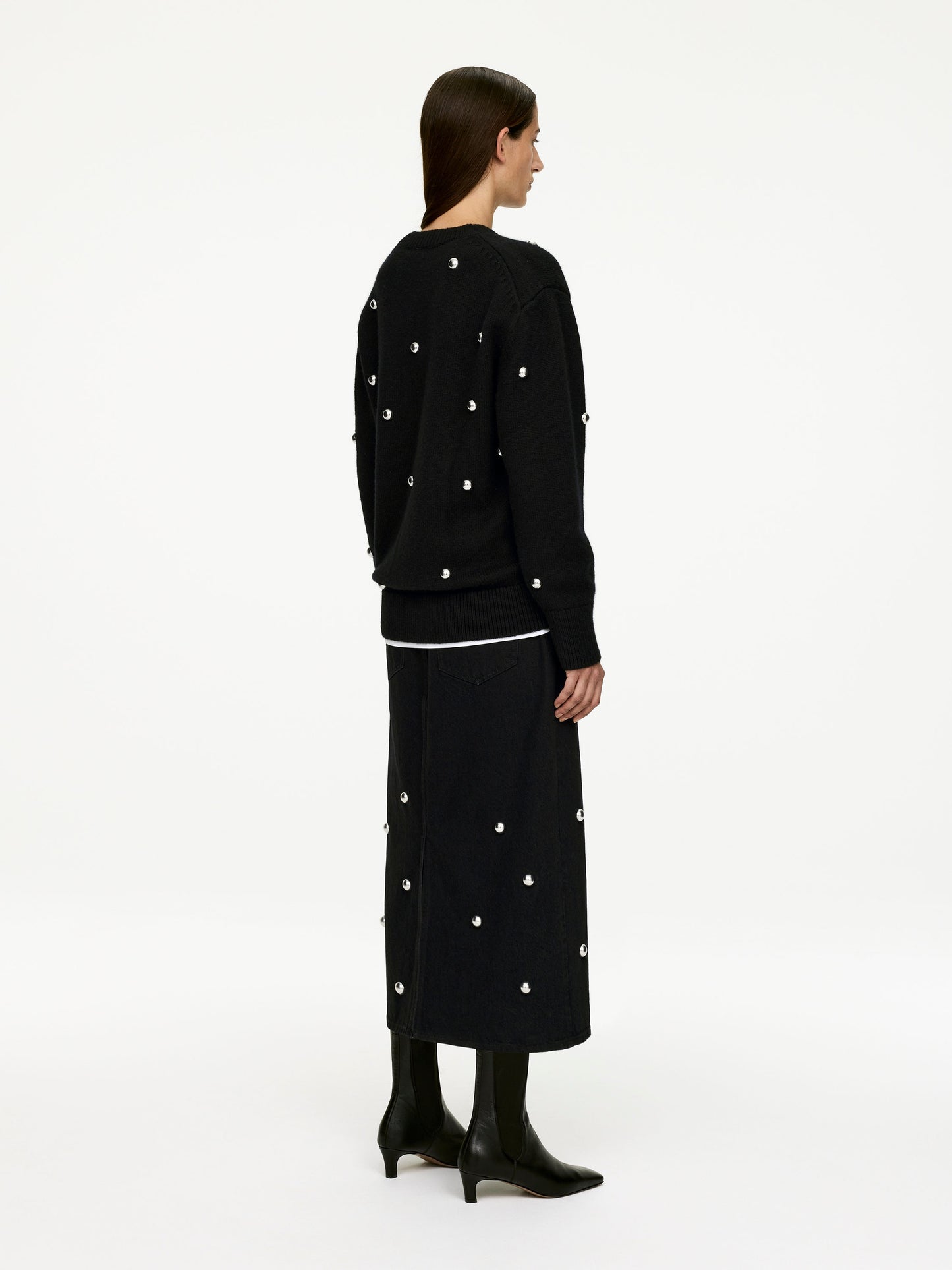 Studded Wool Jumper