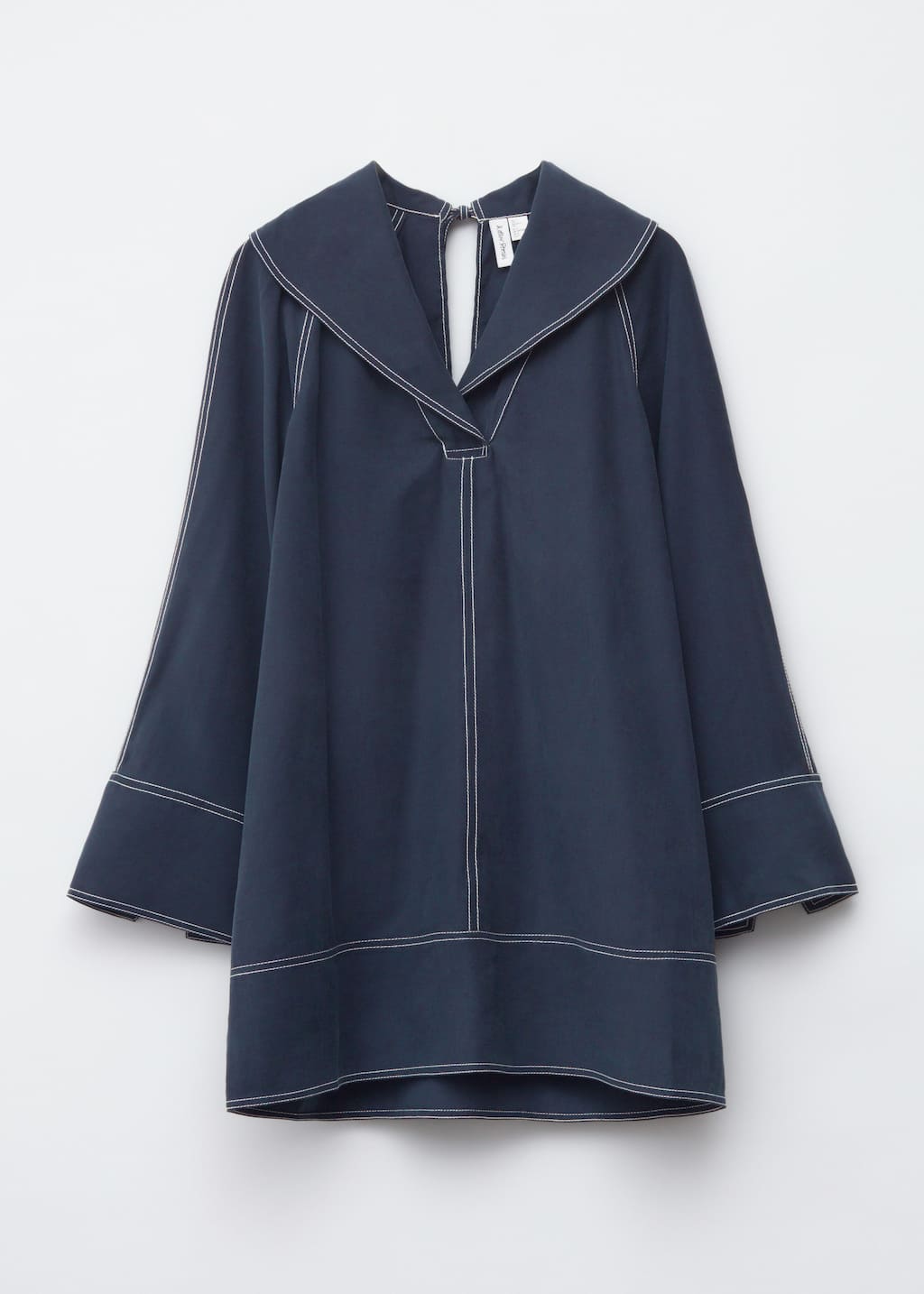 Sailor-Collar Mini Dress