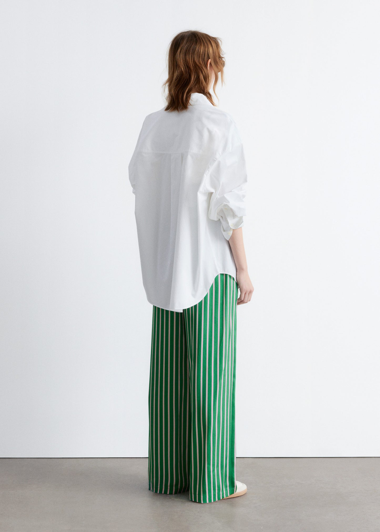 Drawstring Satin Trousers