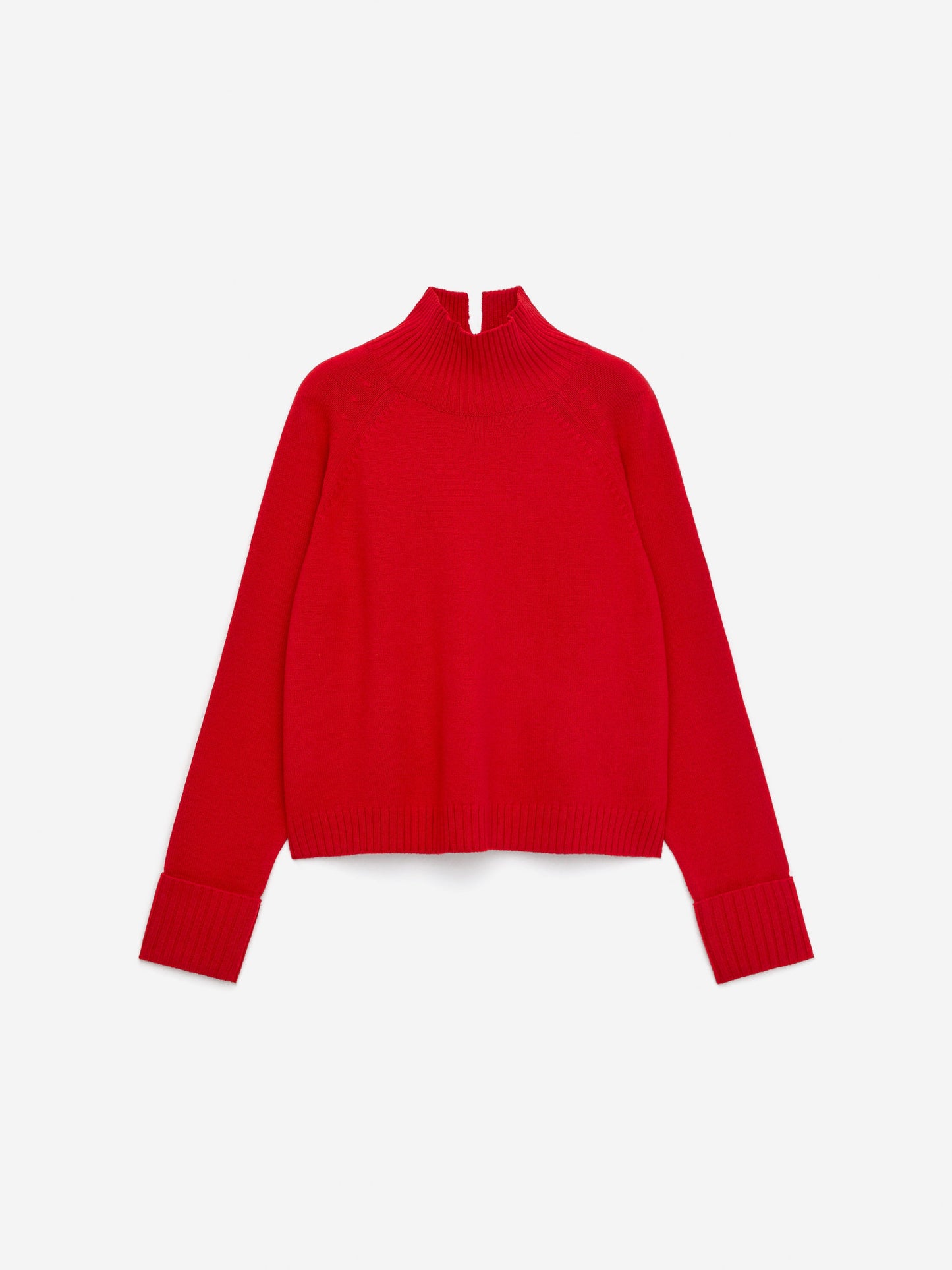 Roll-Neck Wool Jumper