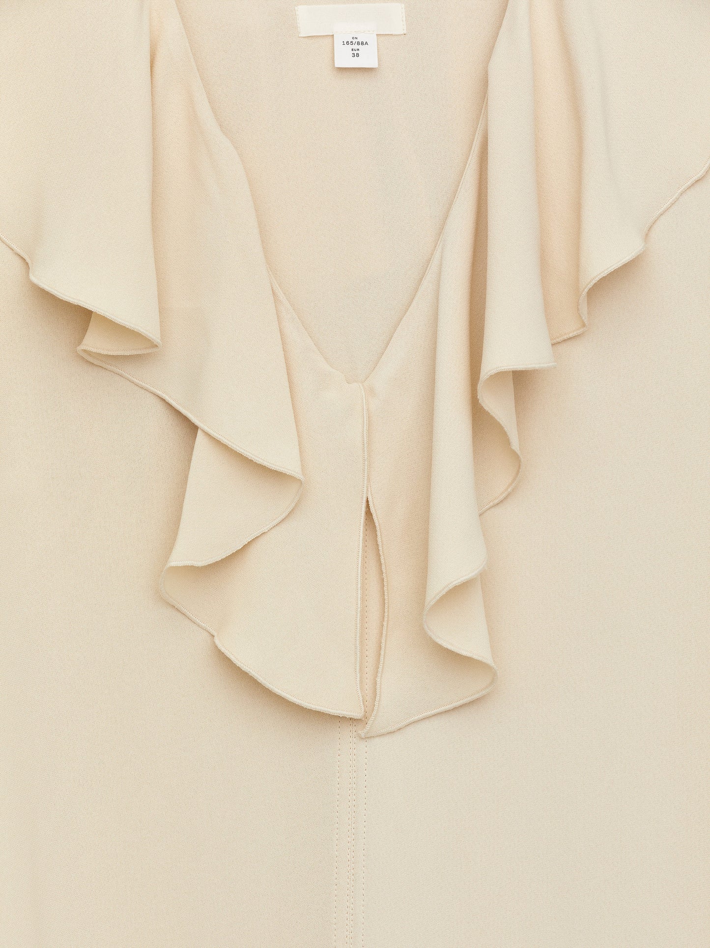 Frill-Neck Dress