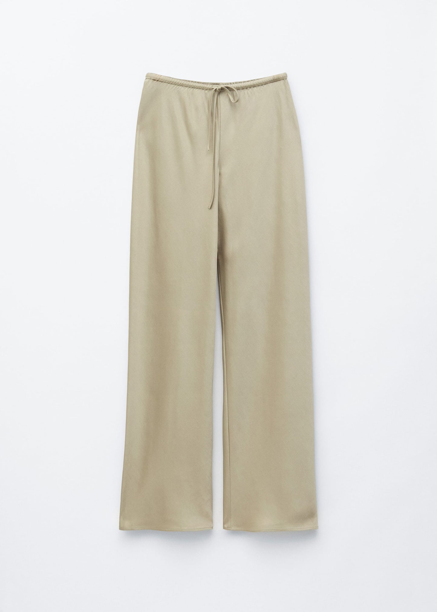 Drawstring Twill Trousers