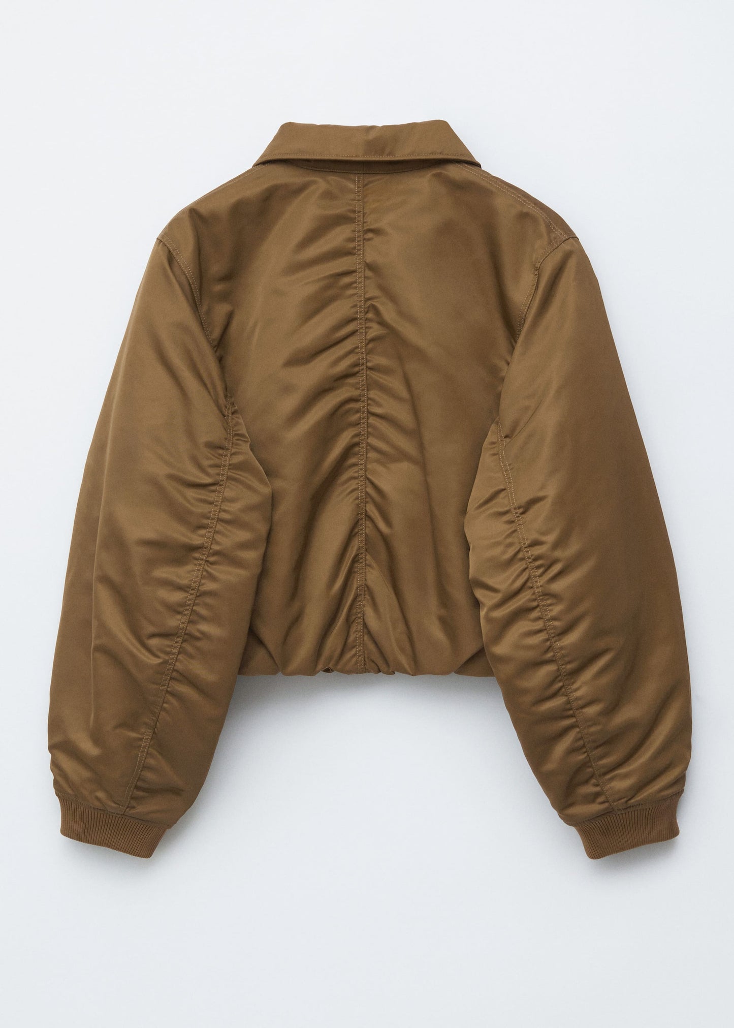 Cropped Bomber Jacket