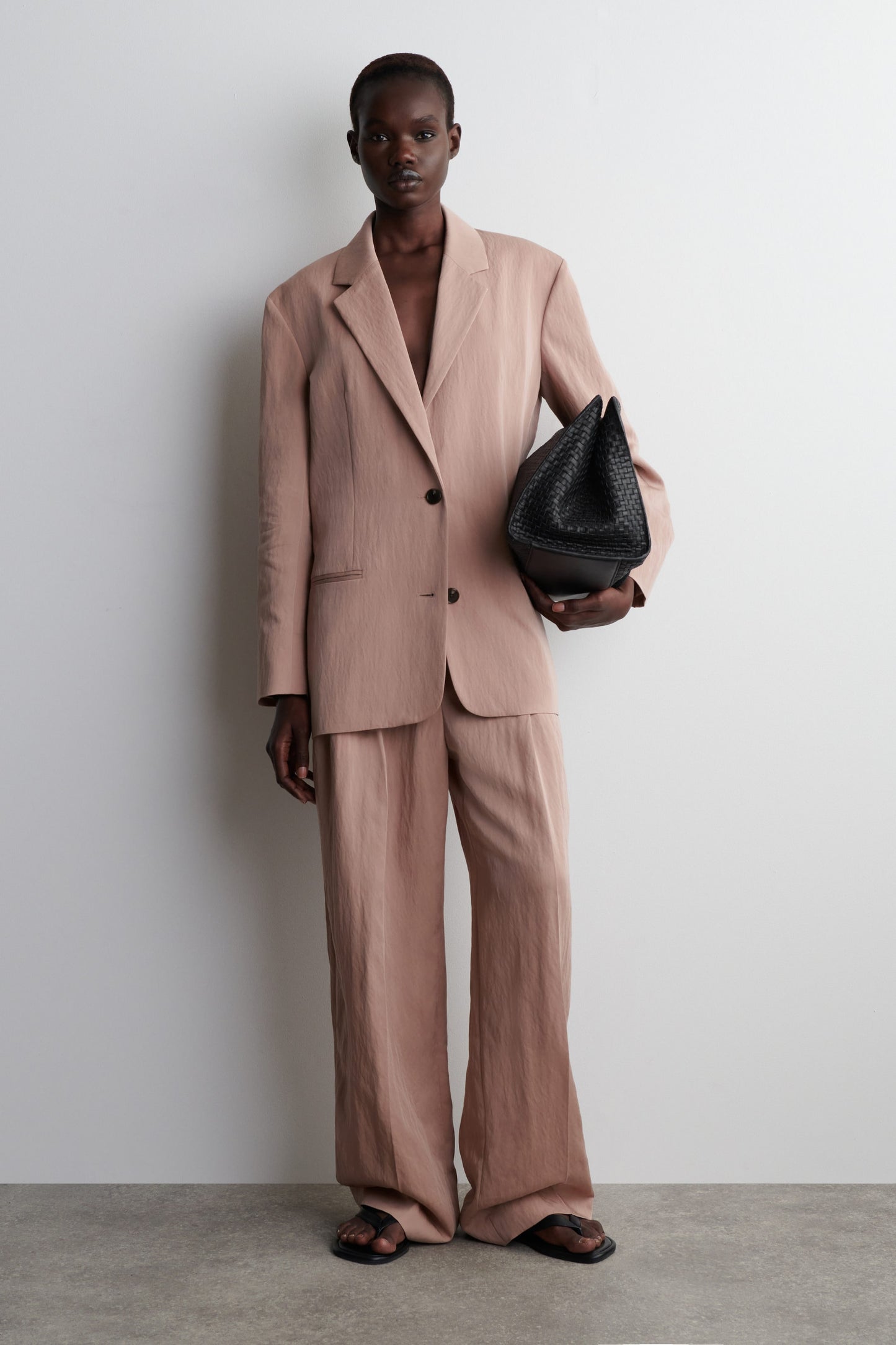 Oversized Fluid Blazer