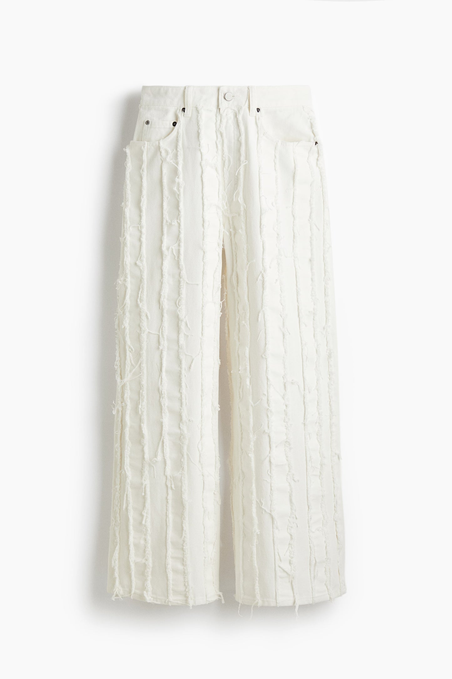 Frayed jeans