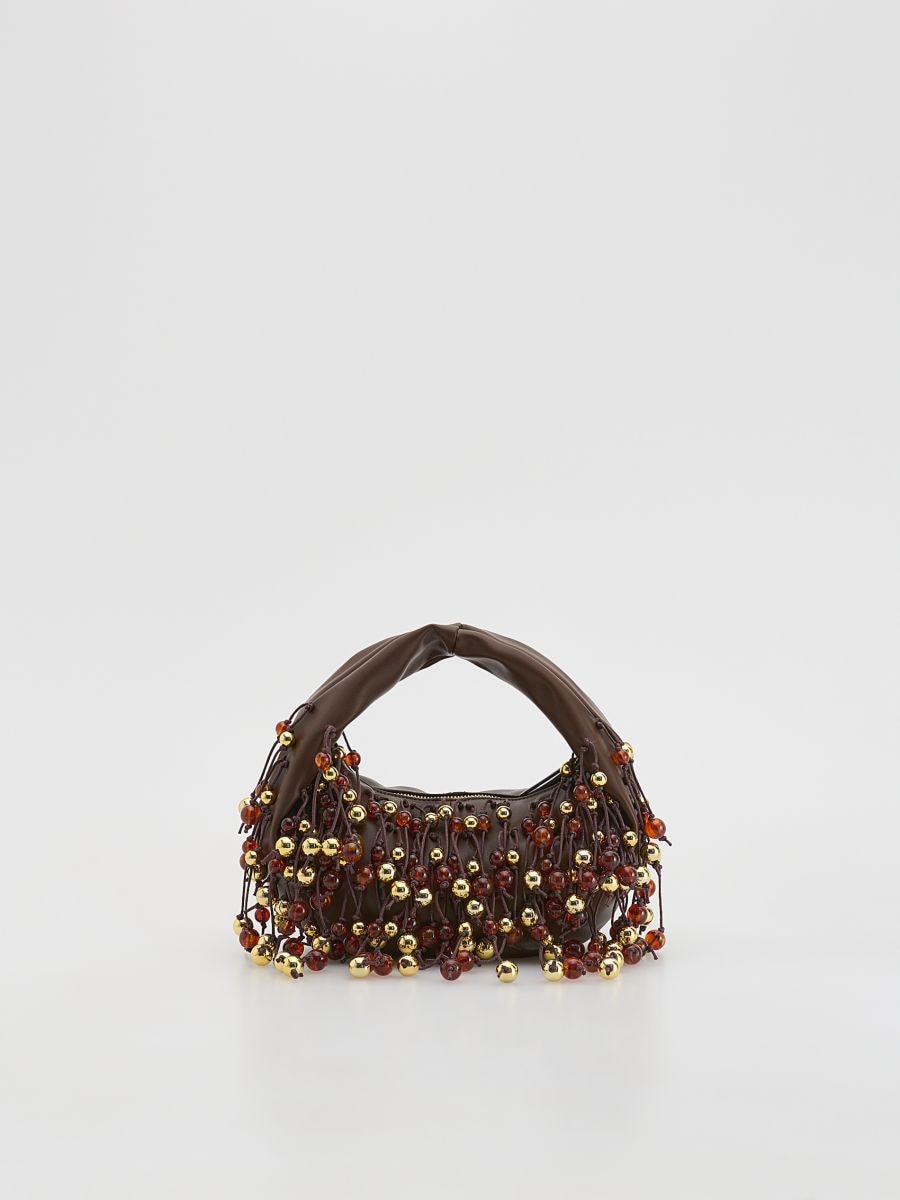 Bag with rhinestones