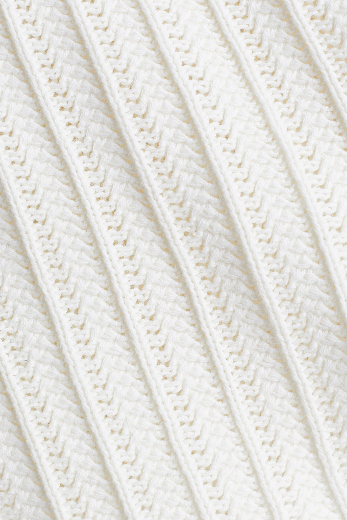 Pointelle-knit cotton shorts