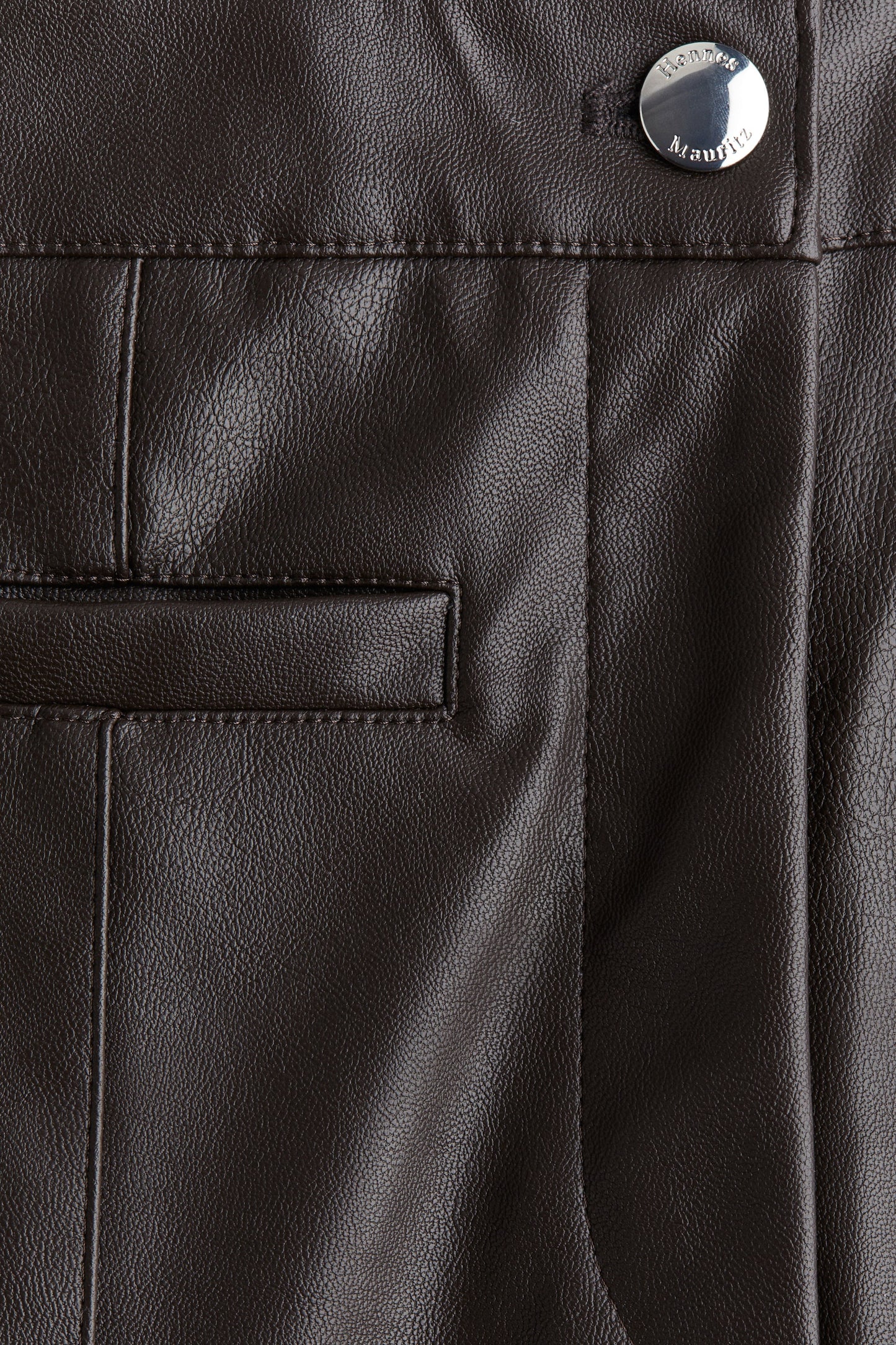 Coated trousers