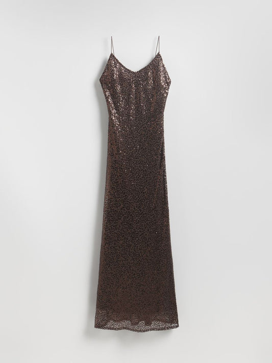 Sequin maxi dress