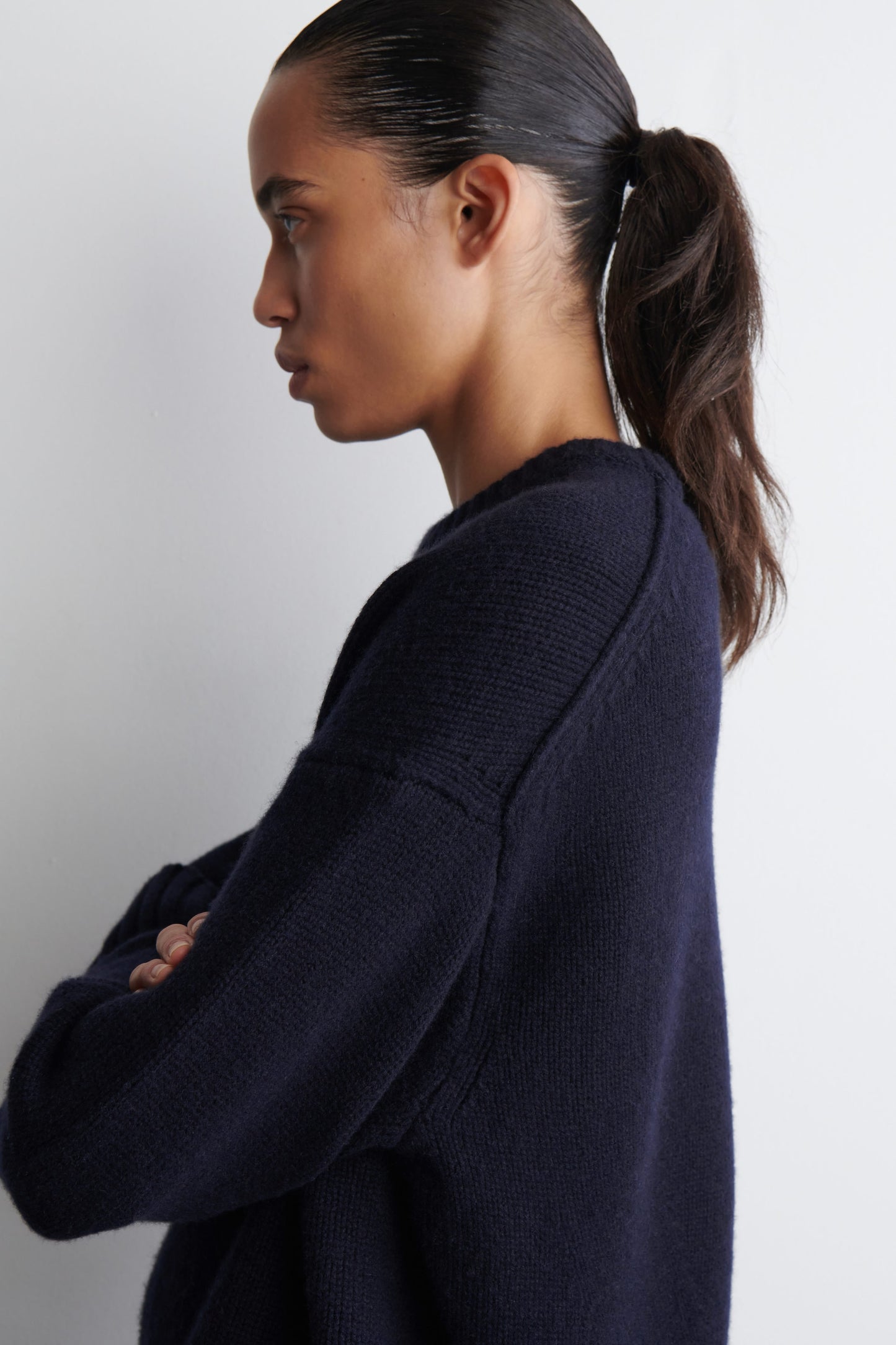 Chuncky Cashmere Crew-Neck Jumper