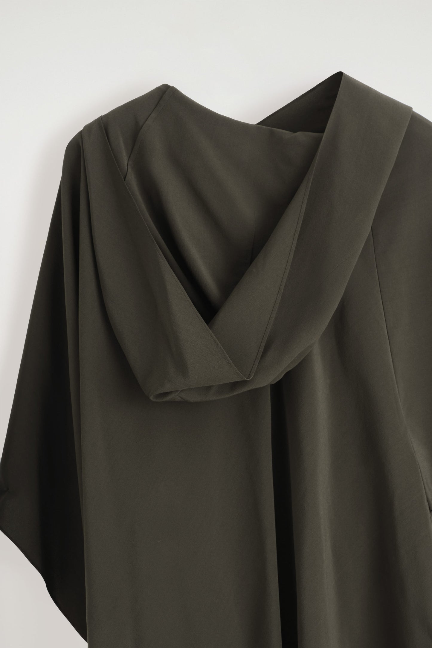 Hooded Silk Top