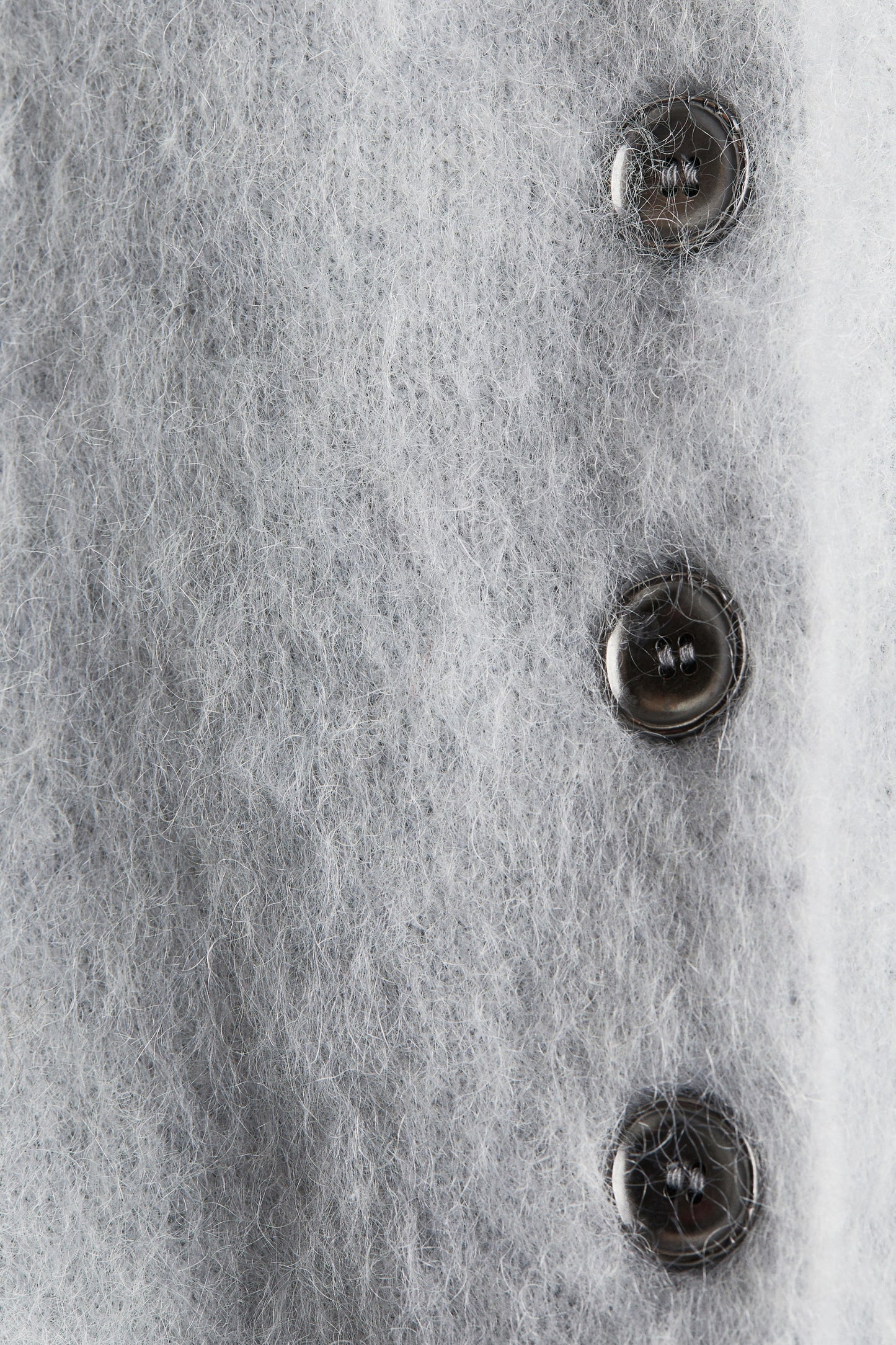 Mohair-blend cardigan
