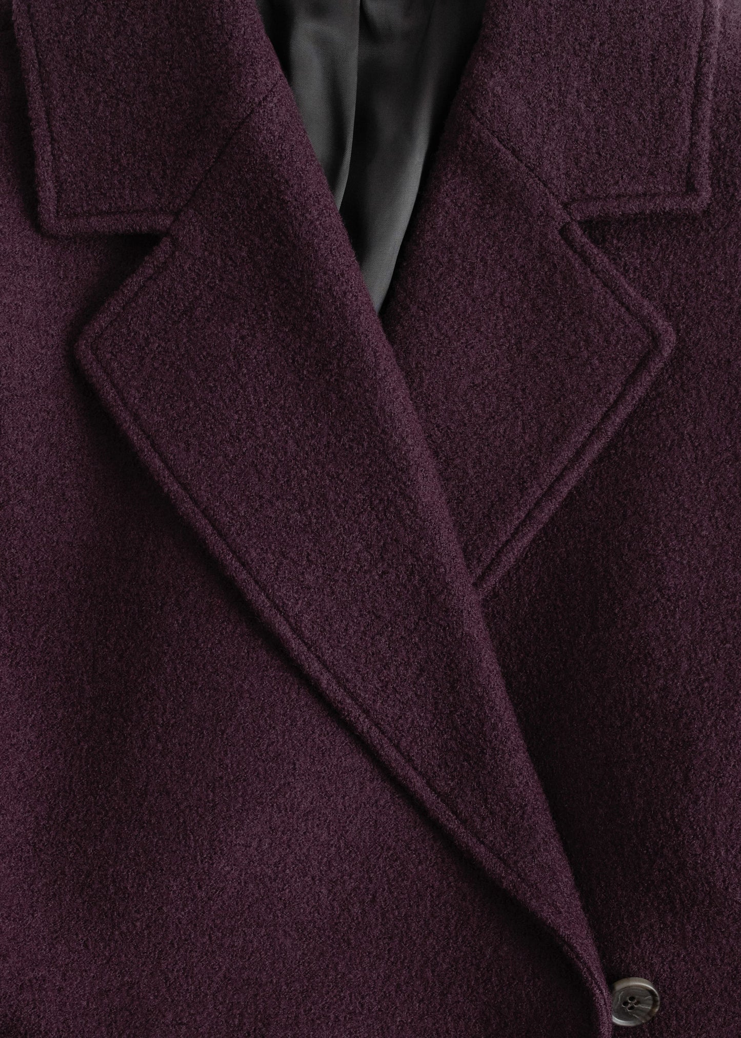 Voluminous Belted Wool Coat