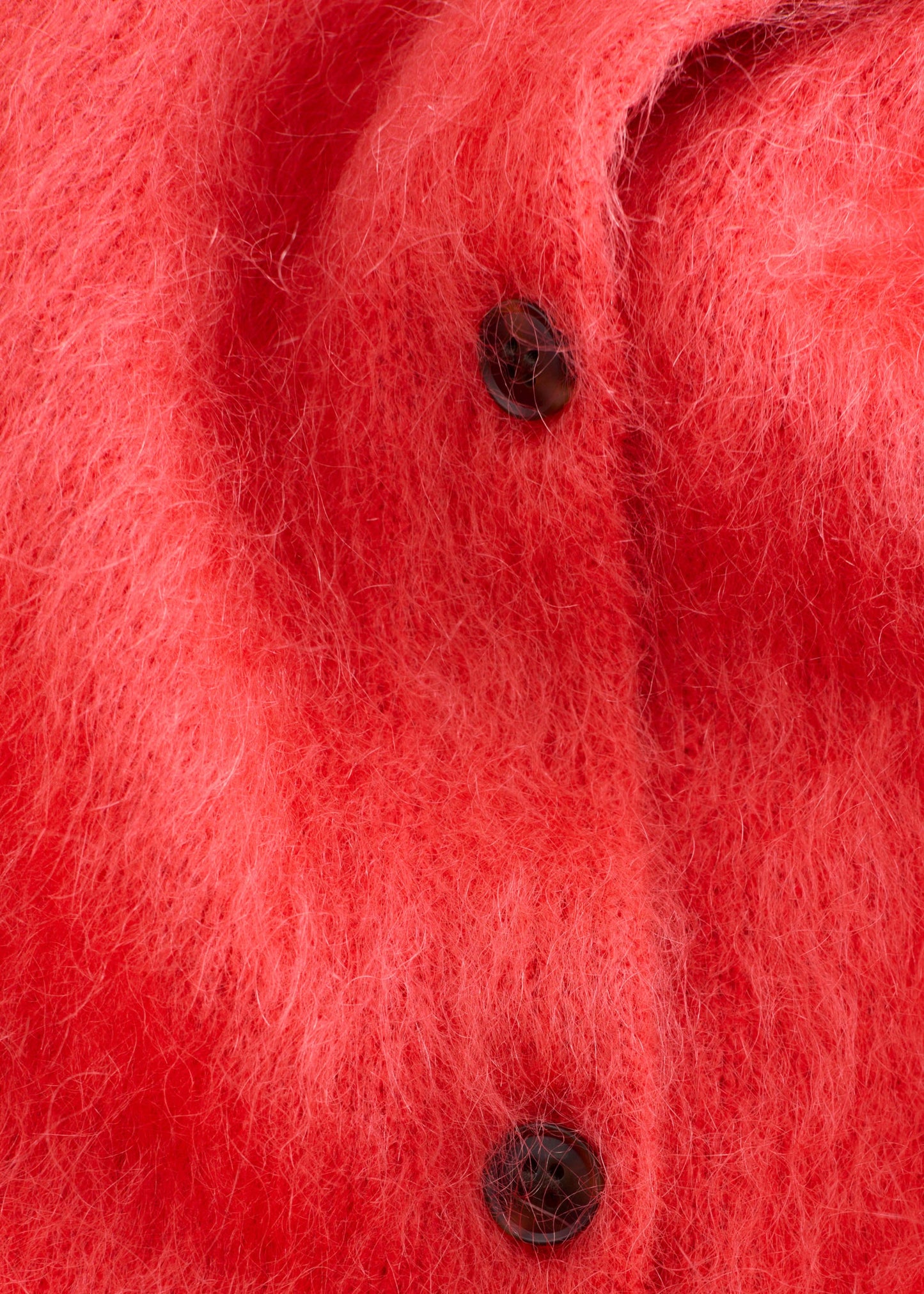 Brushed Mohair-Blend Cardigan