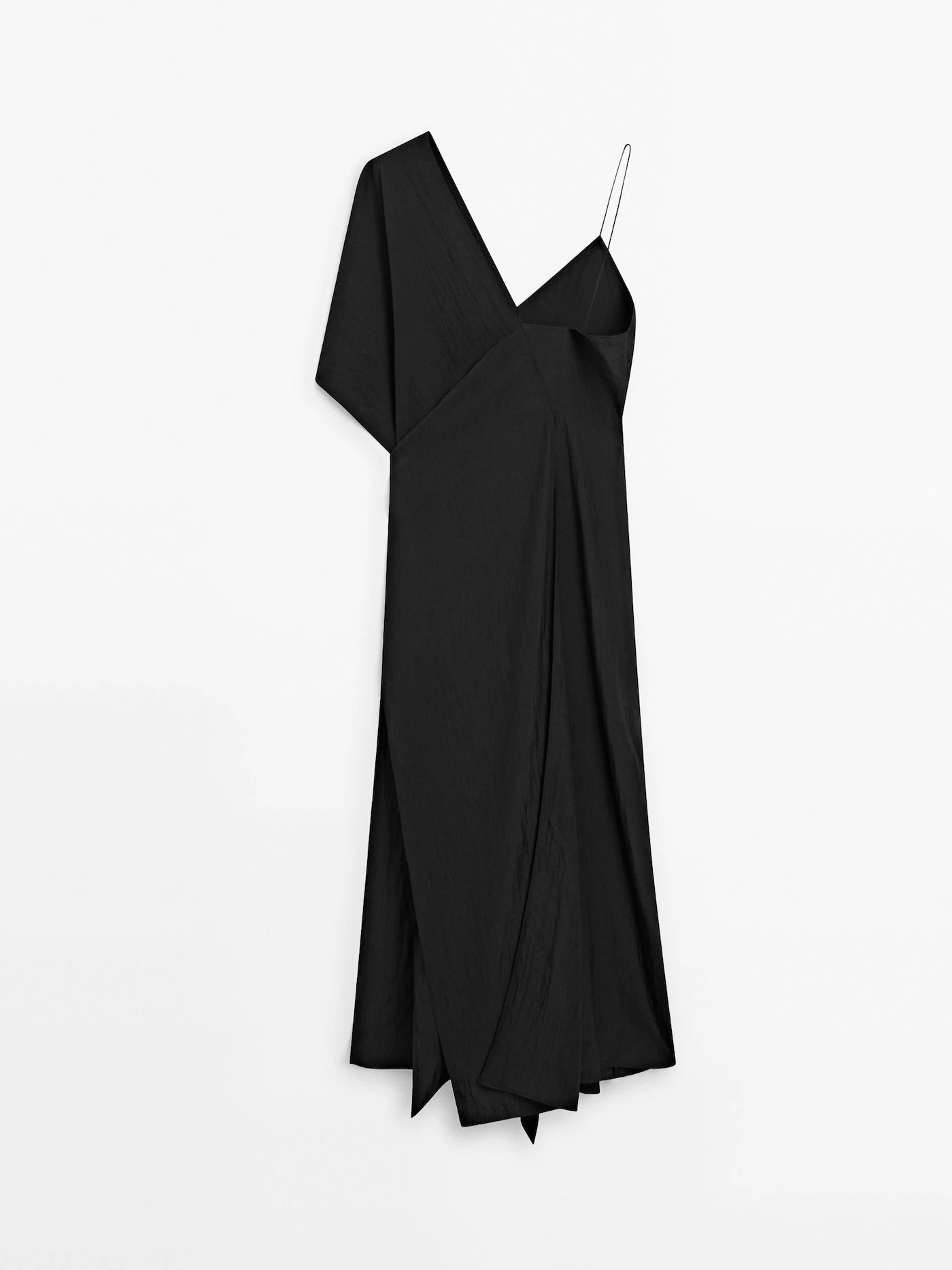 Long asymmetric dress