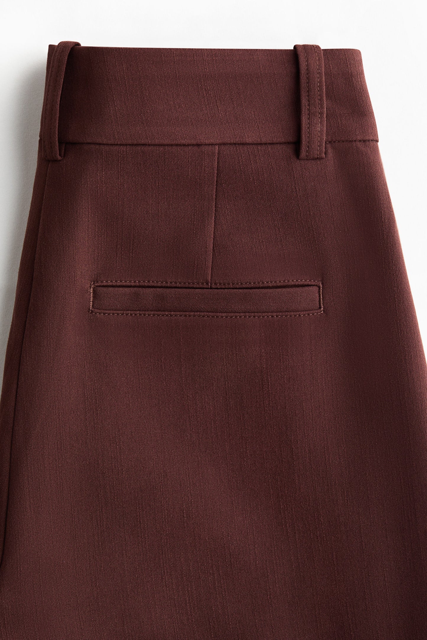 Wide tailored trousers