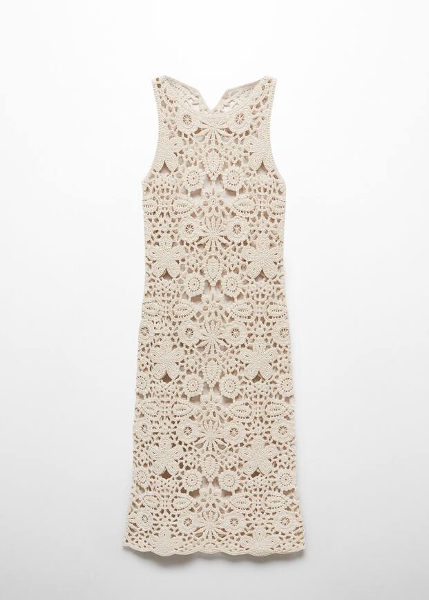 Cotton crochet dress