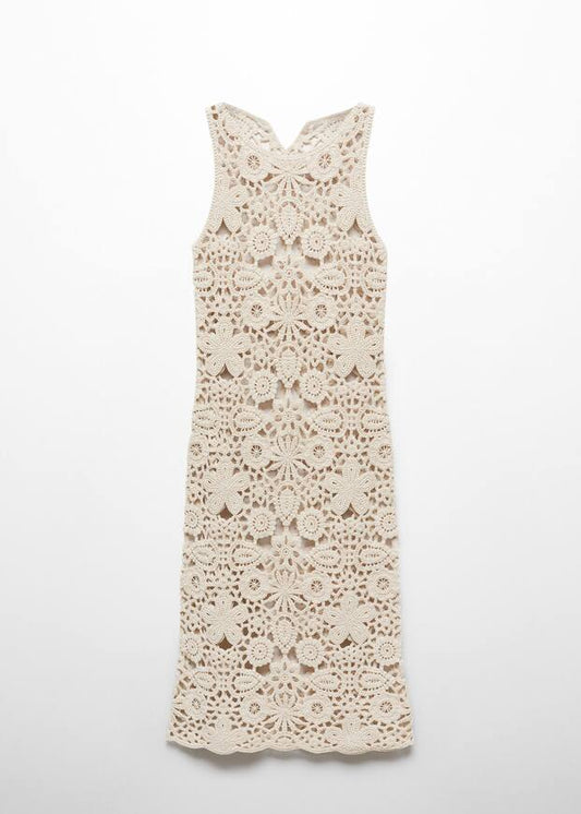 Cotton crochet dress