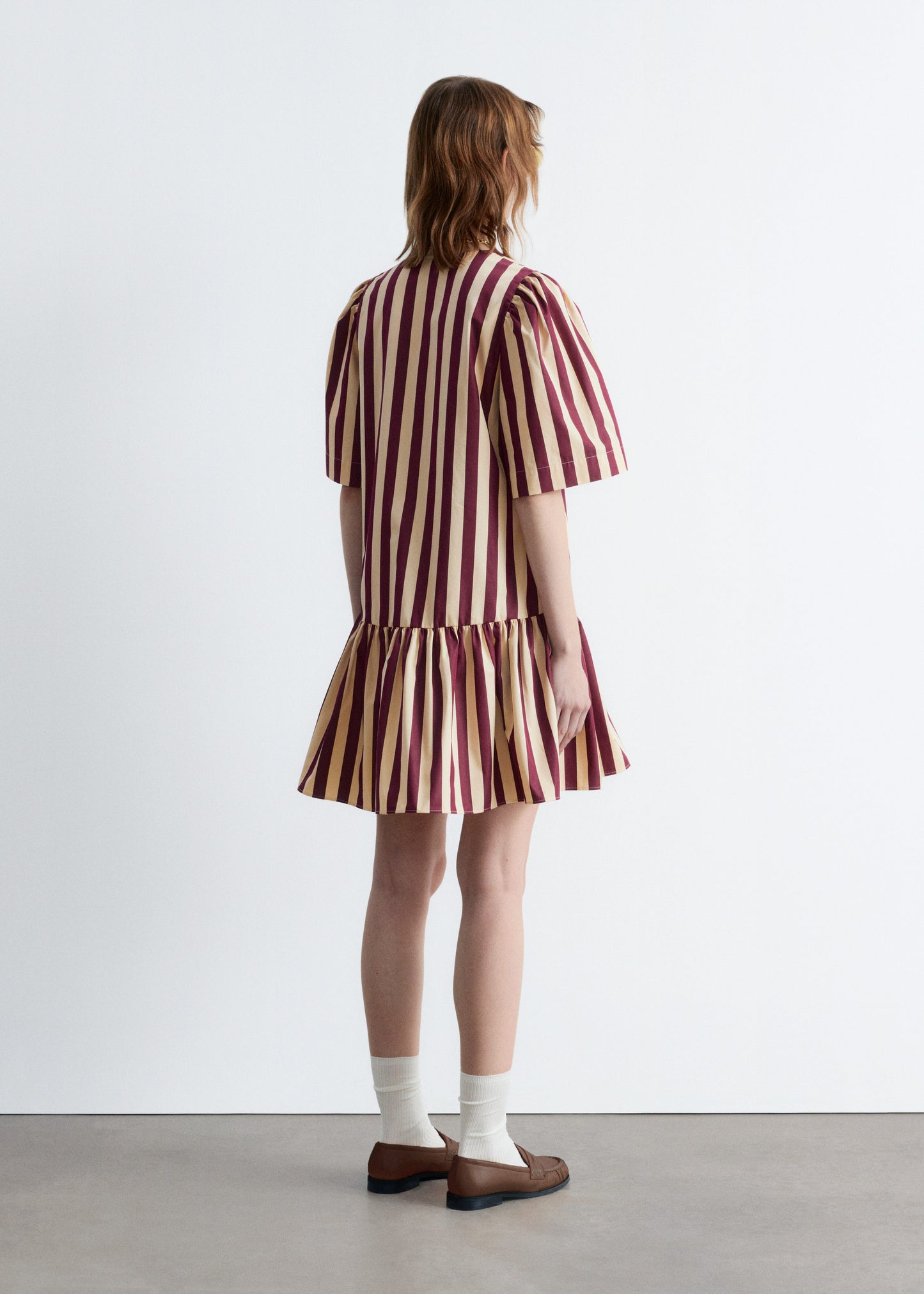 Peplum Mini Dress