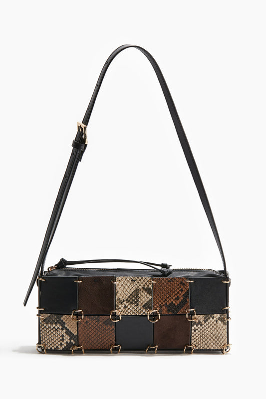 Interlinked shoulder bag