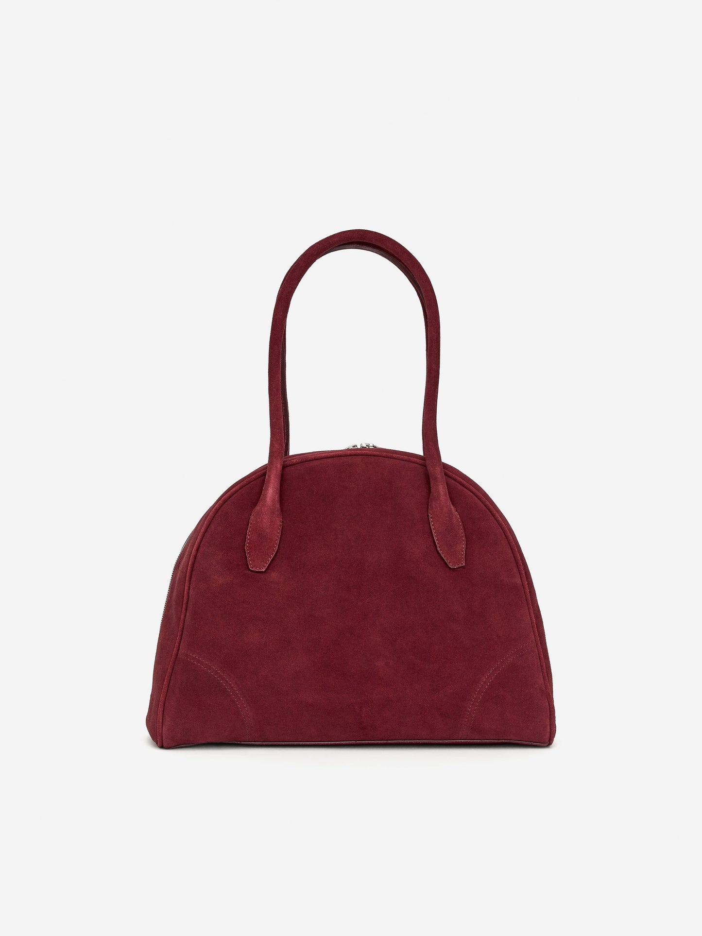 Suede Bowling Bag