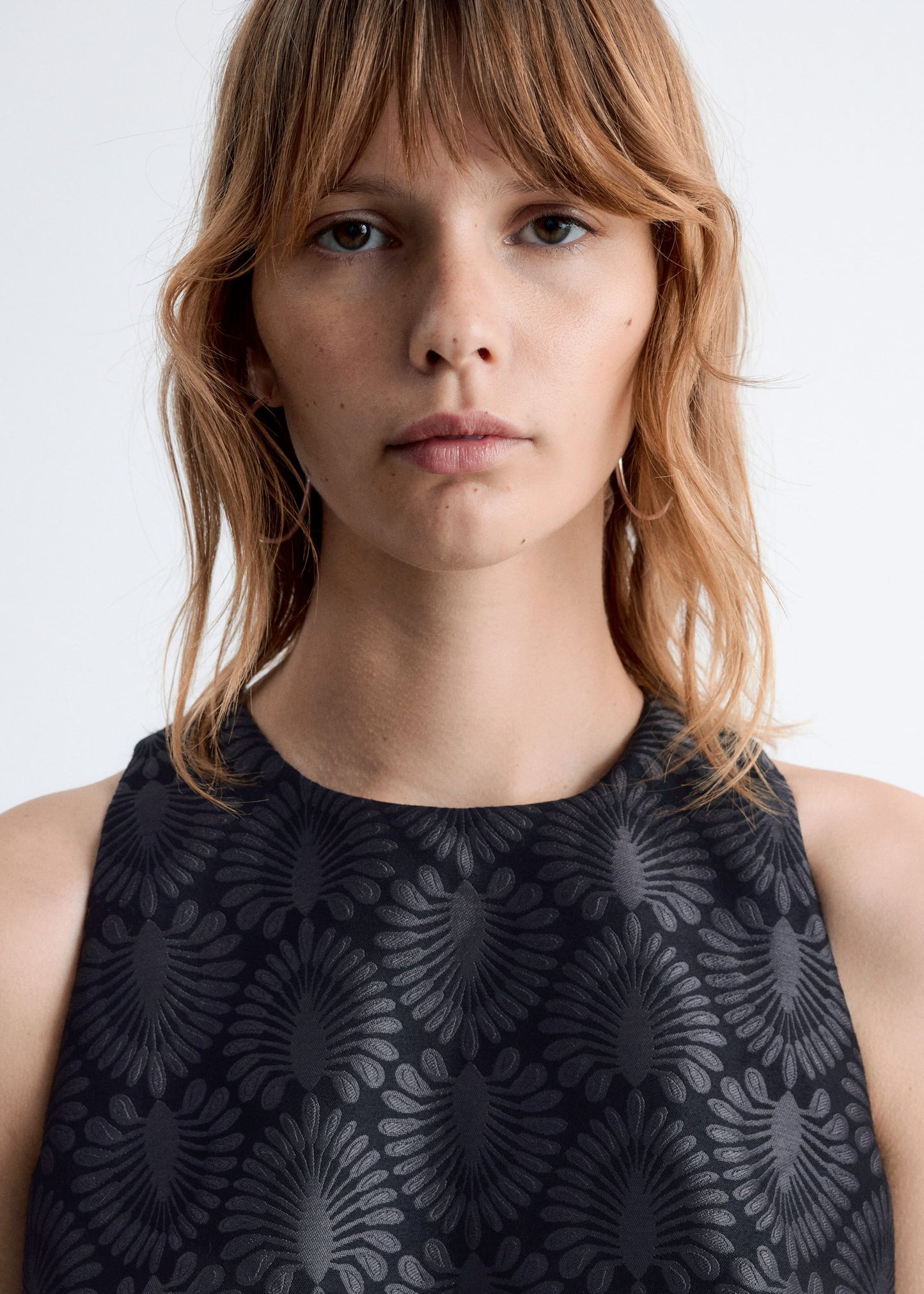 Brocade Mini Dress