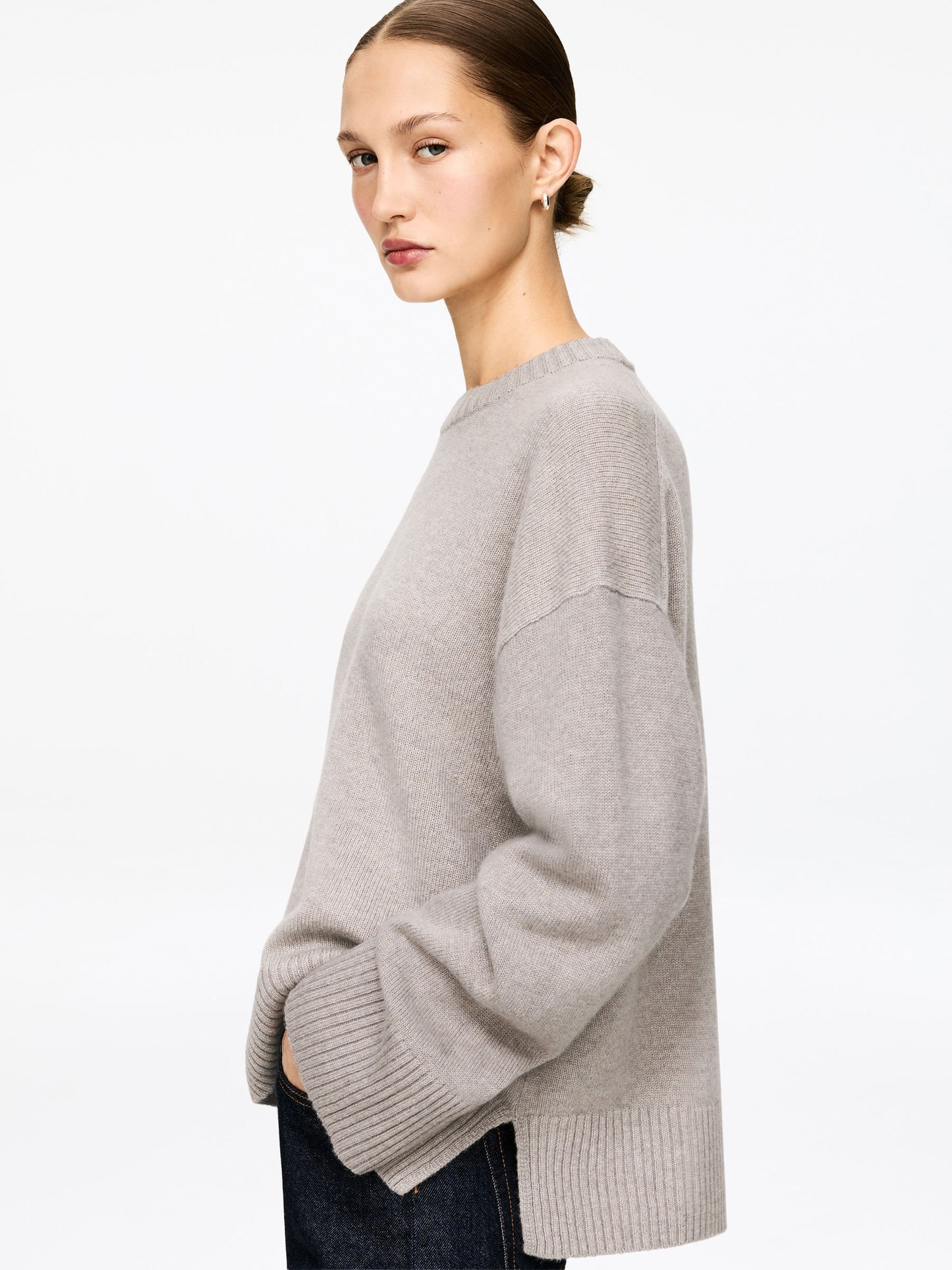 Oversized Pure Cashmere Jumper