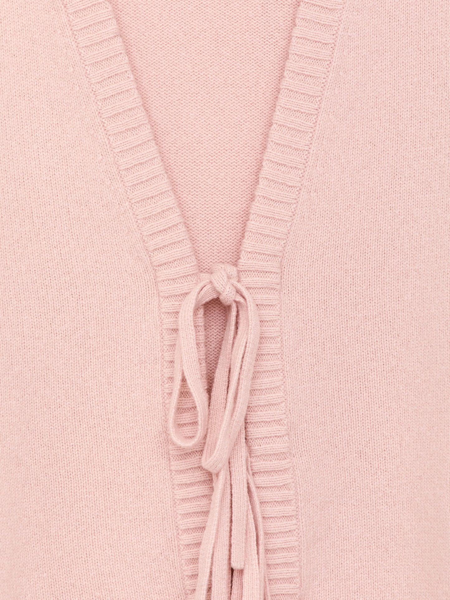 Wool Tie-Front Cardigan