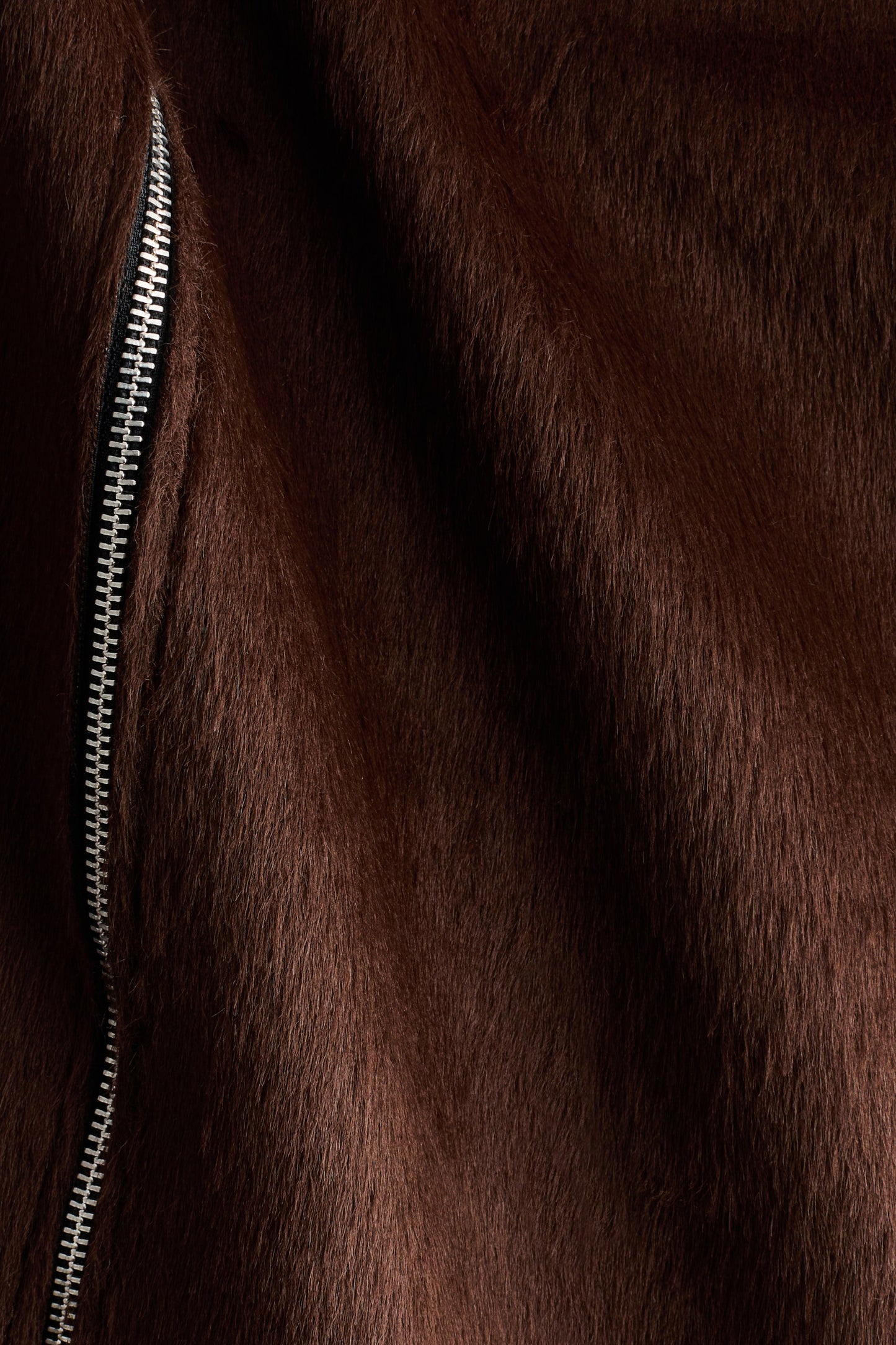 Zip-front skirt
