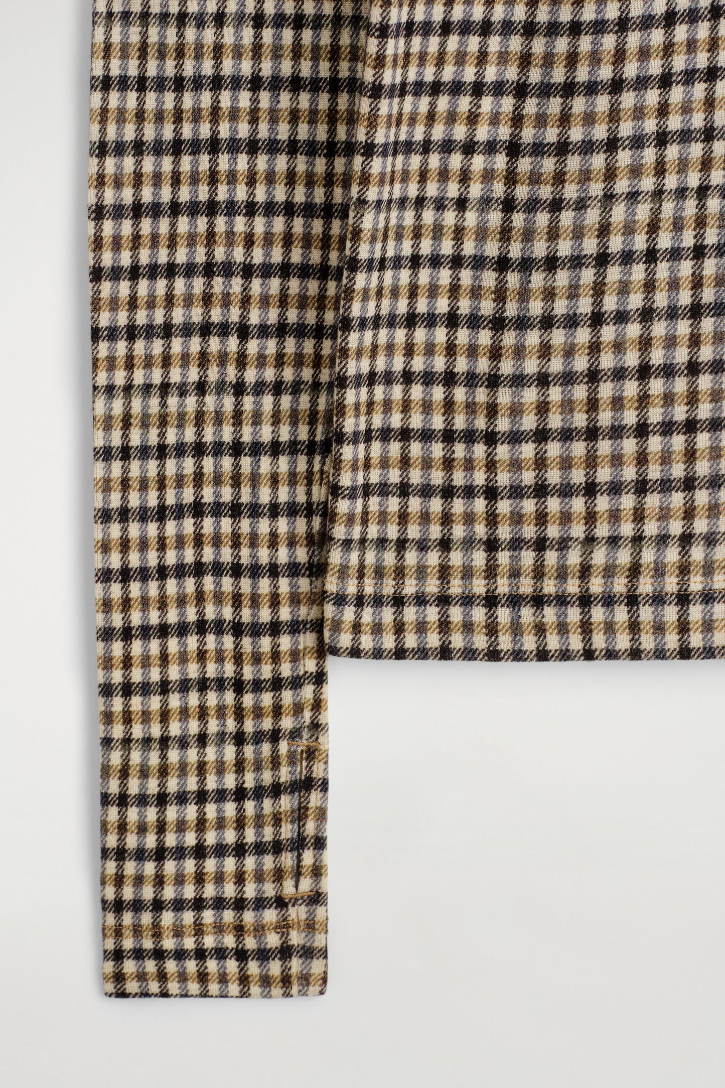 Merino Wool High-Neck Top