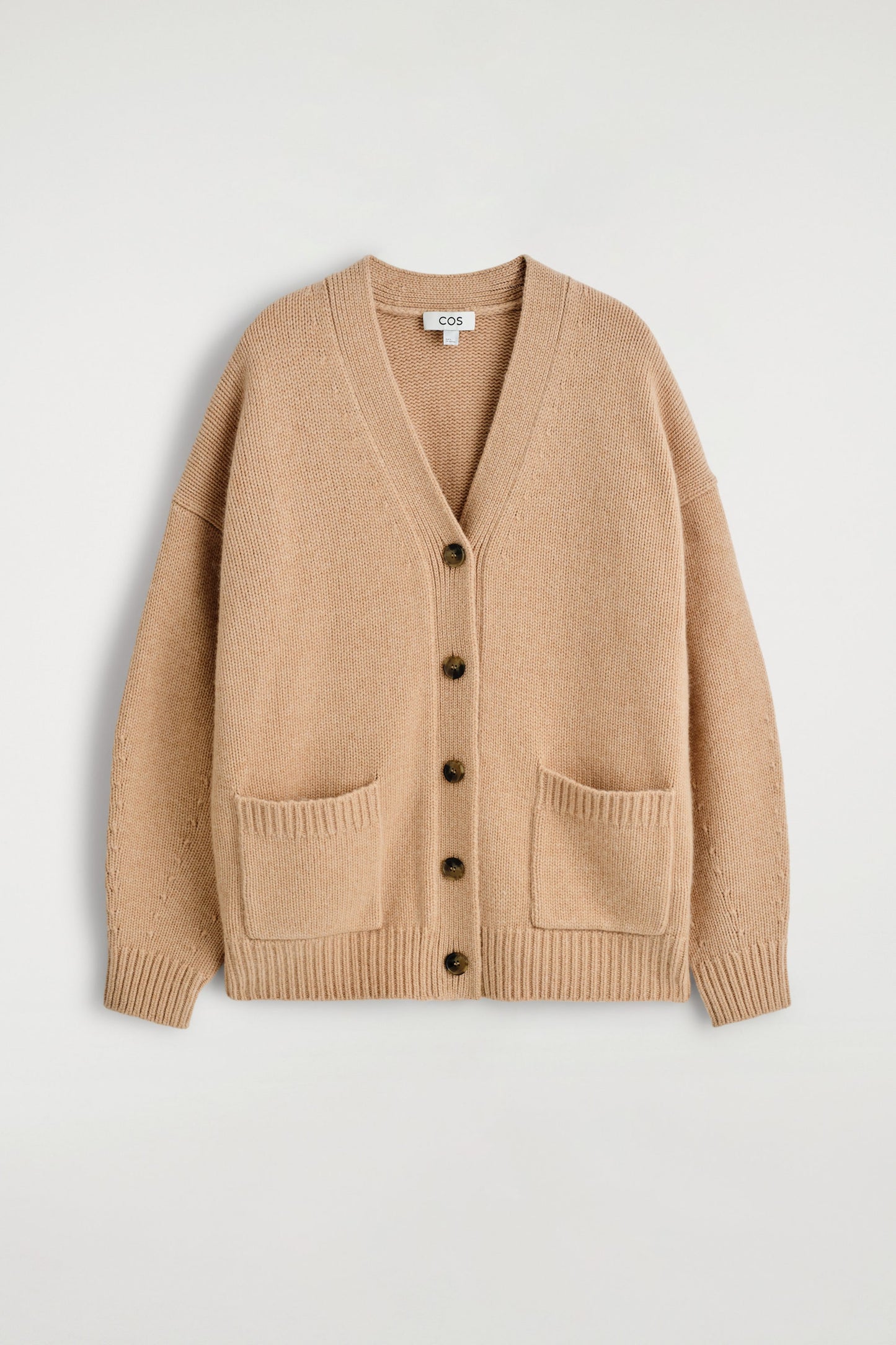 Oversized Cashmere-Blend Cardigan