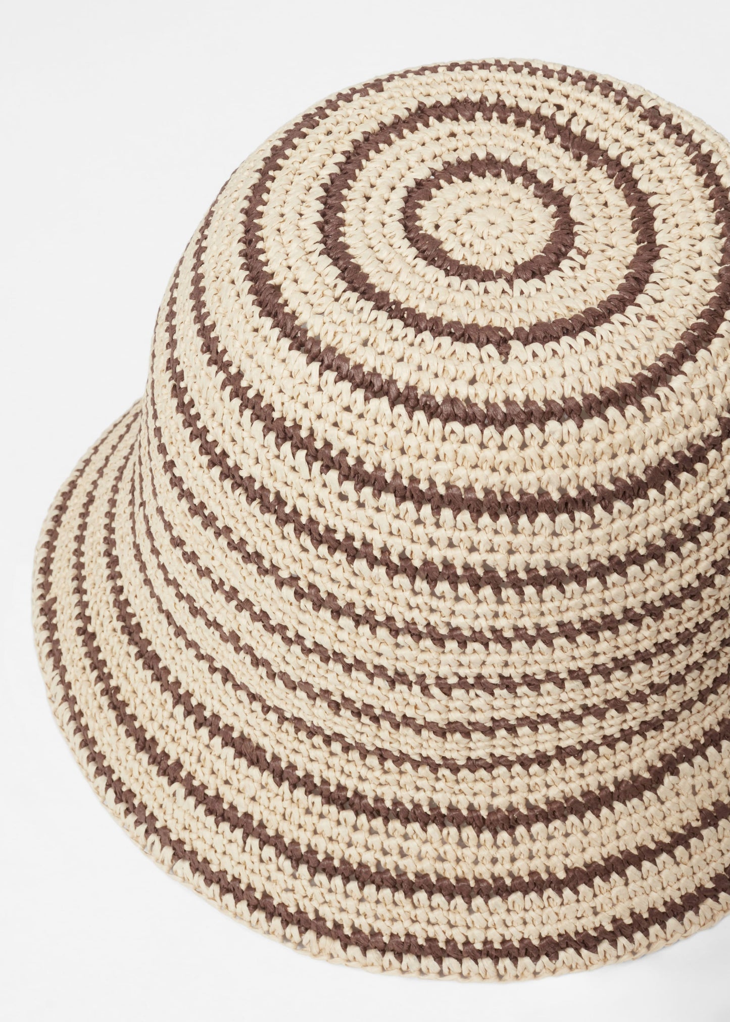 Woven Straw Bucket Hat