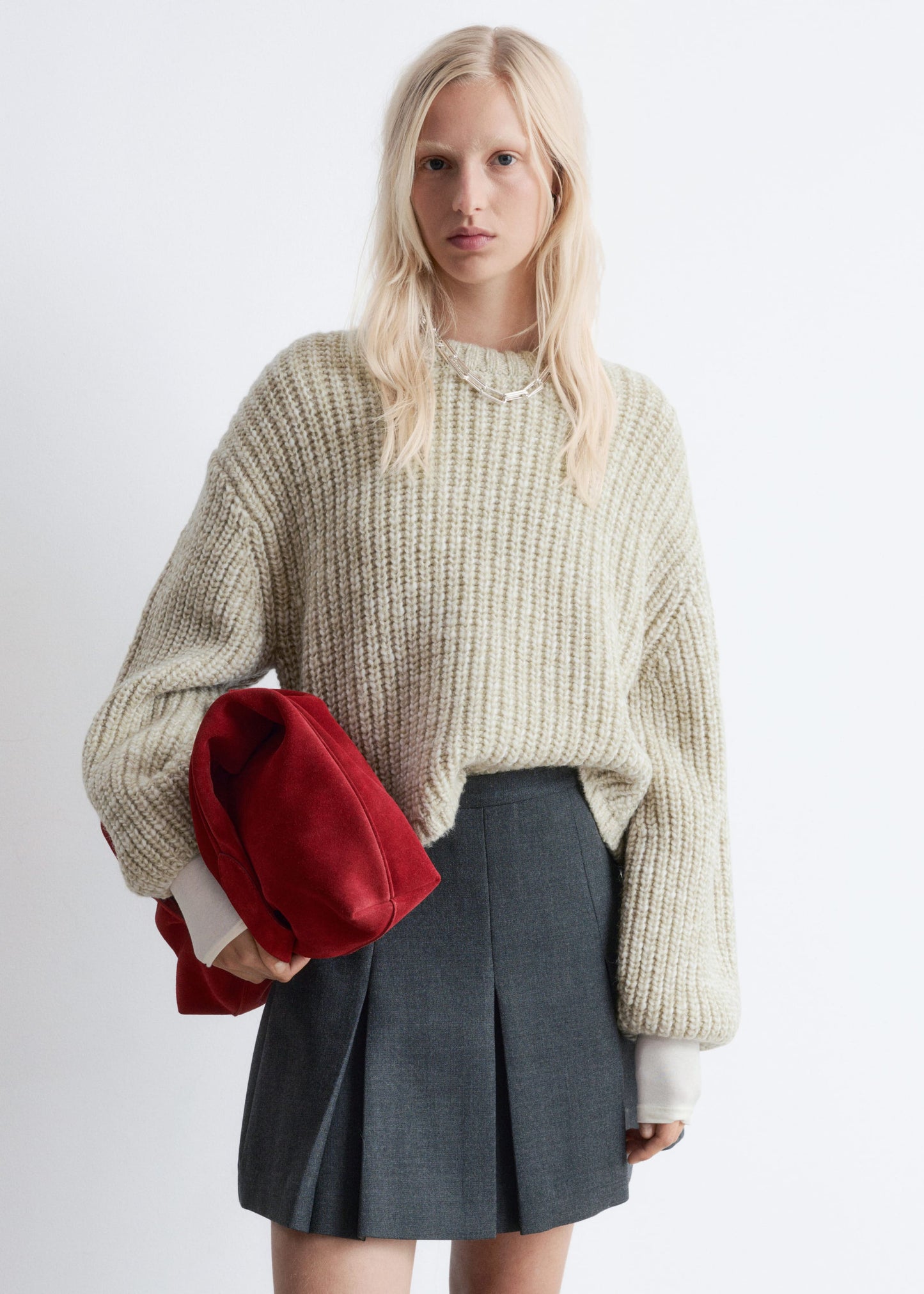Mottled Knit Jumper