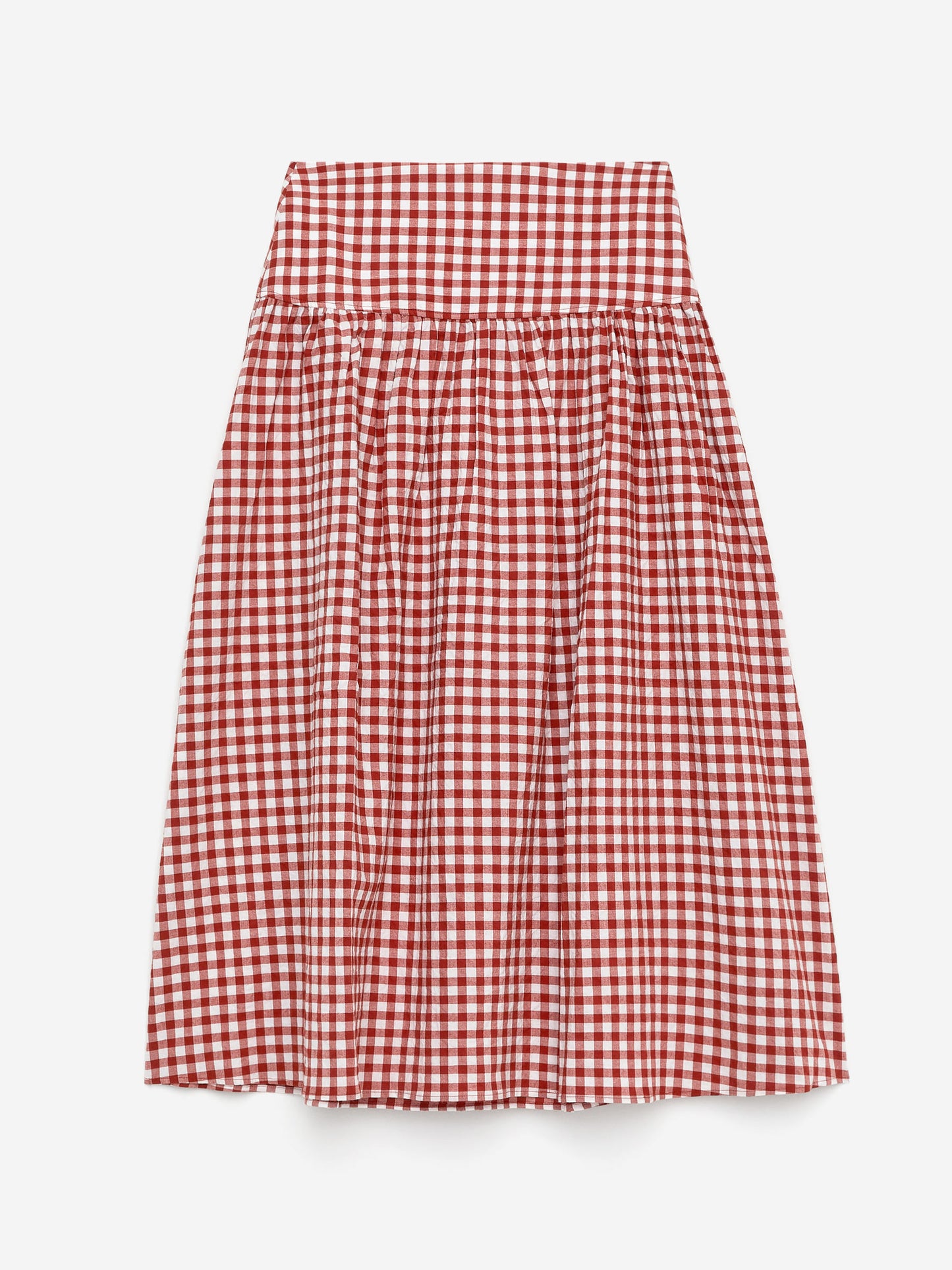 Seersucker Skirt