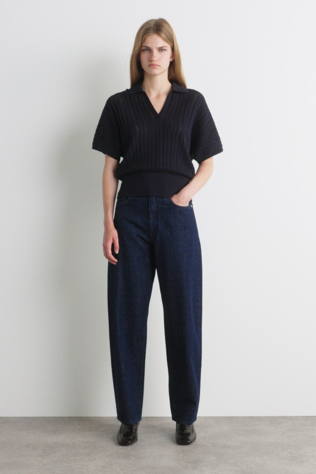 Bay Barrel-Leg Jeans