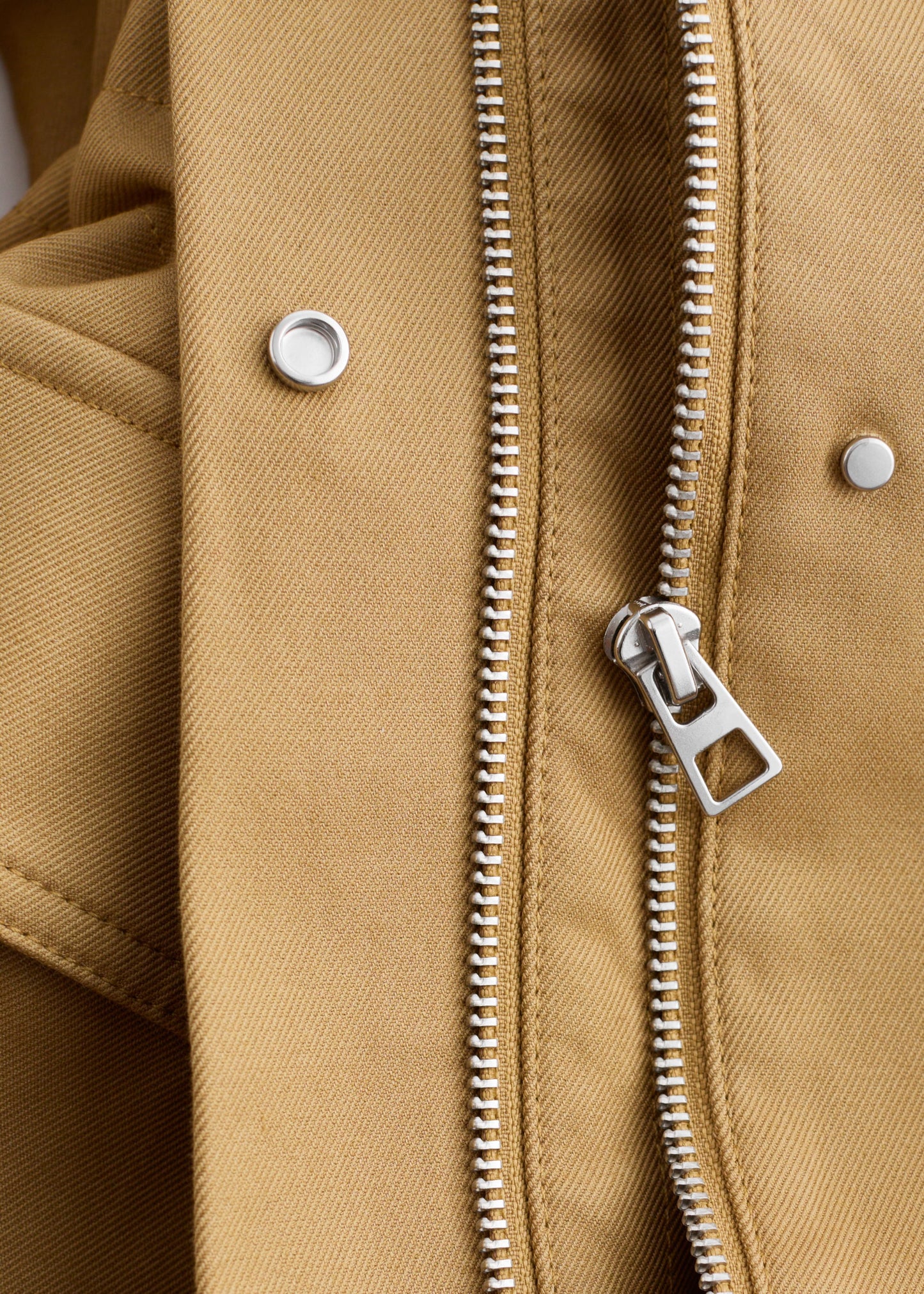 Oversized Drawstring Utility Jacket