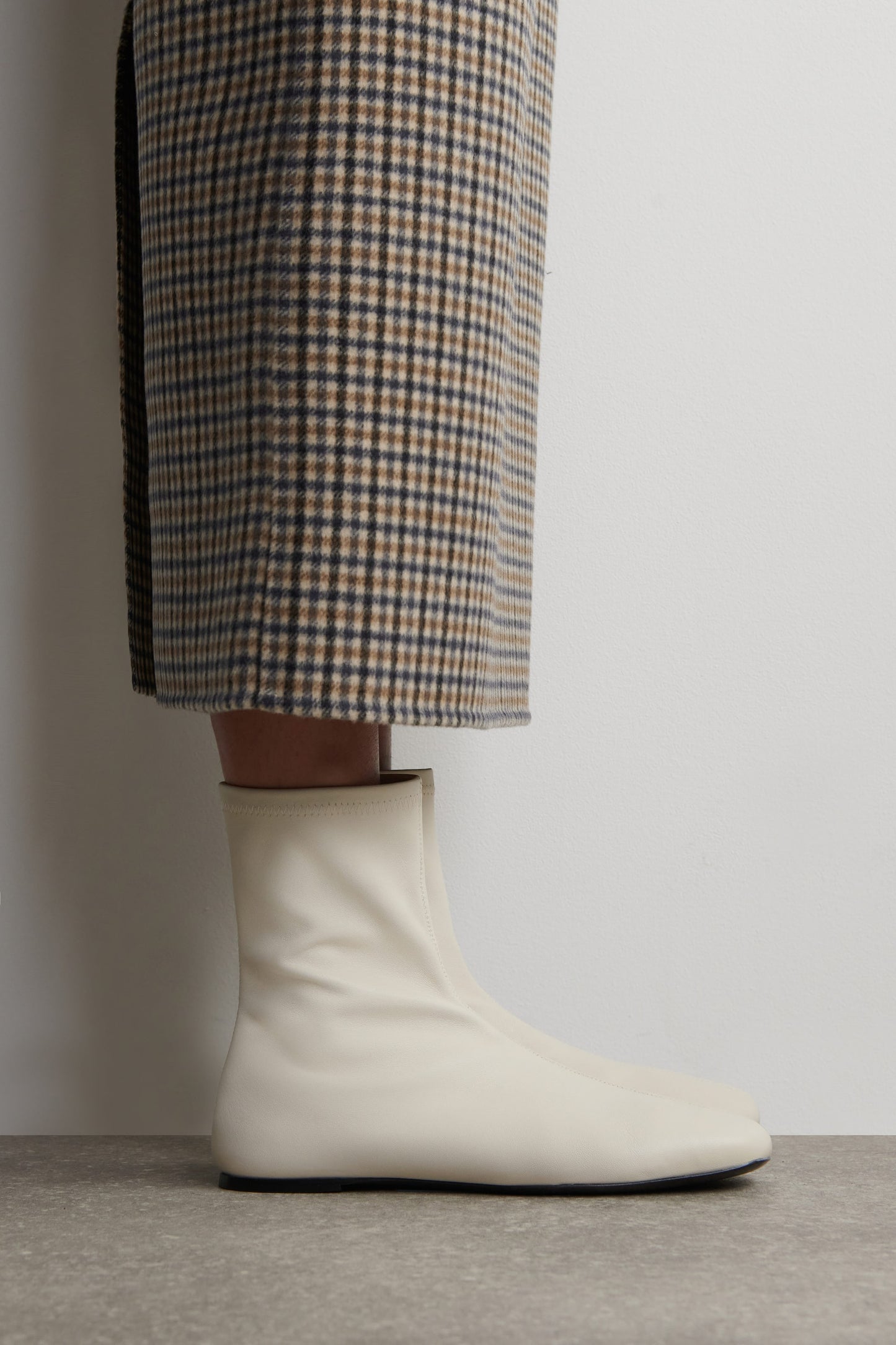 Leather Sock Boots