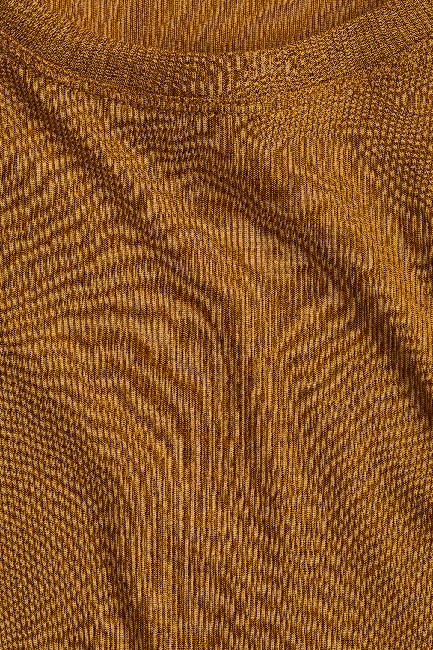 Ribbed pima cotton top